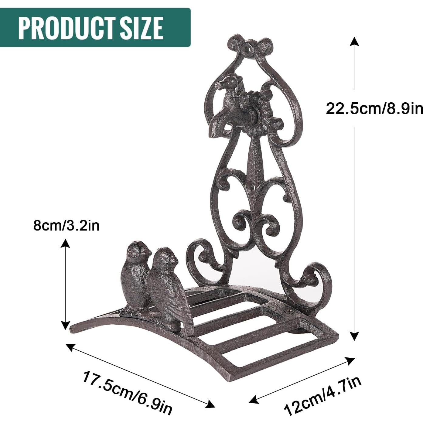 Soporte para Manguera de Jardín Sungmor - Hierro Fundido 44.45x30.48cm