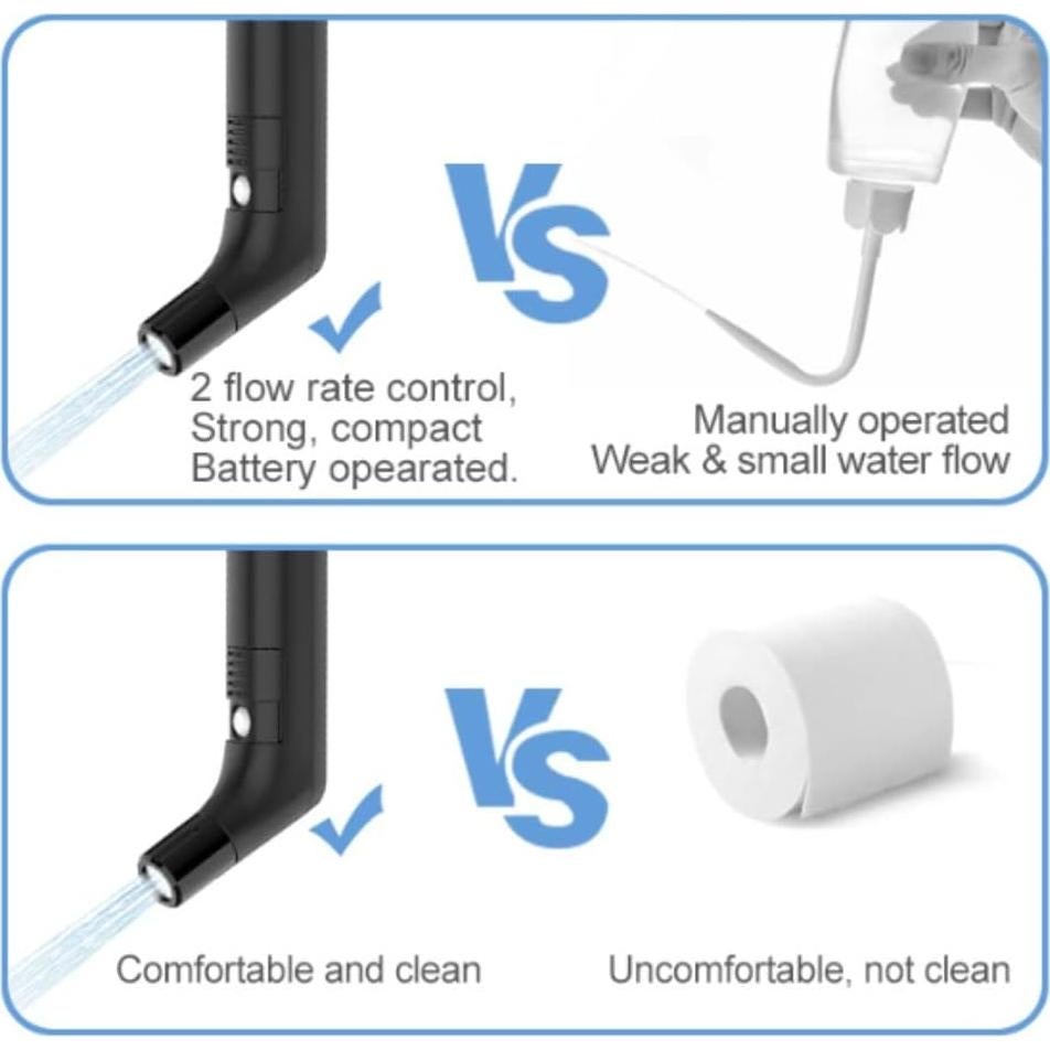 Bidet Portátil Eléctrico Titivate 2.3L con Pulverizador Ajustable