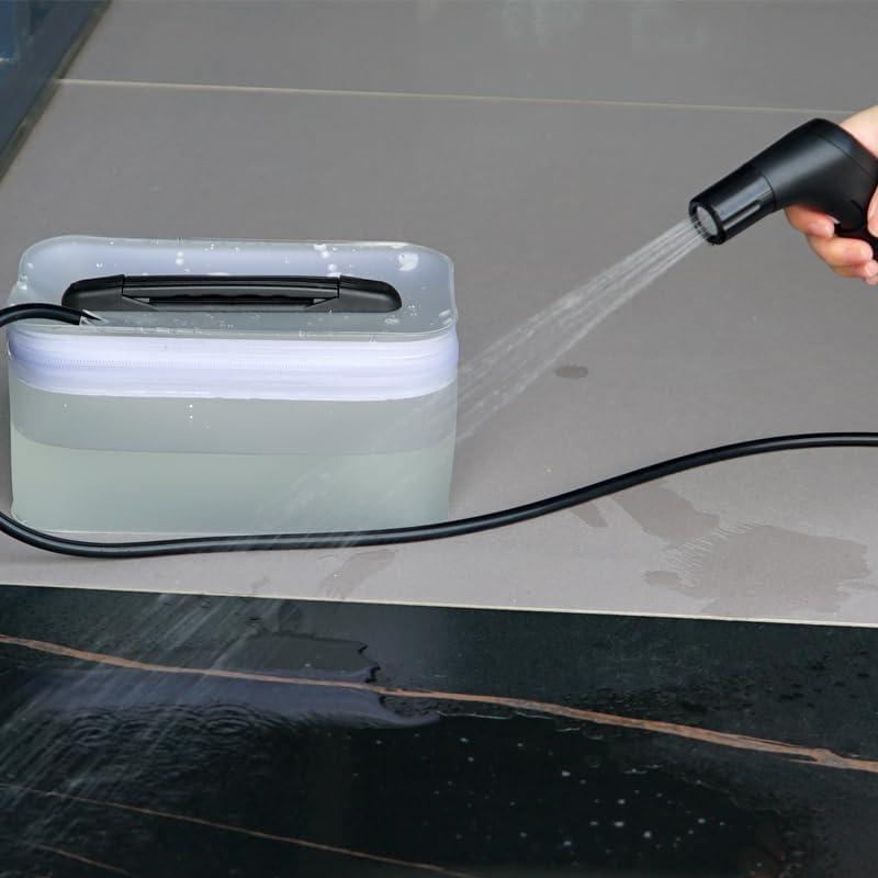 Bidet Portátil Eléctrico Titivate 2.3L con Pulverizador Ajustable