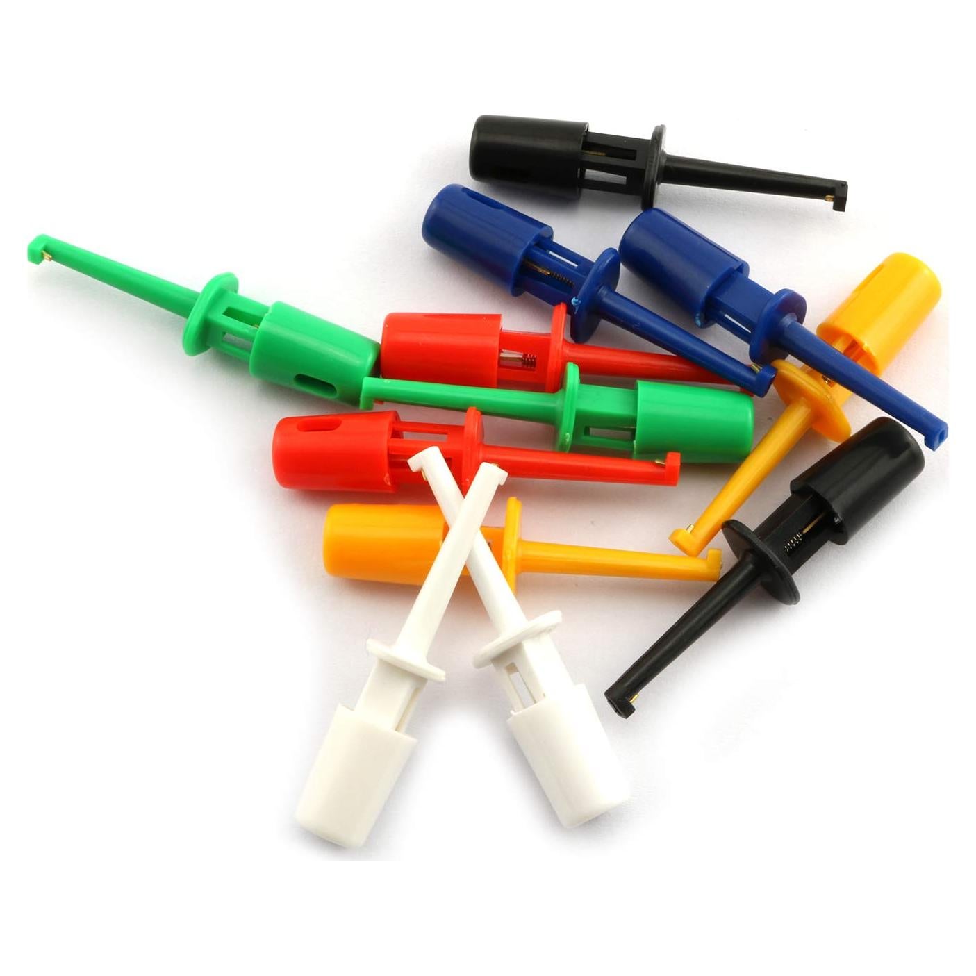 Paquete de 12 Clips de Prueba de Gancho RuiLing 40mm Multicolor