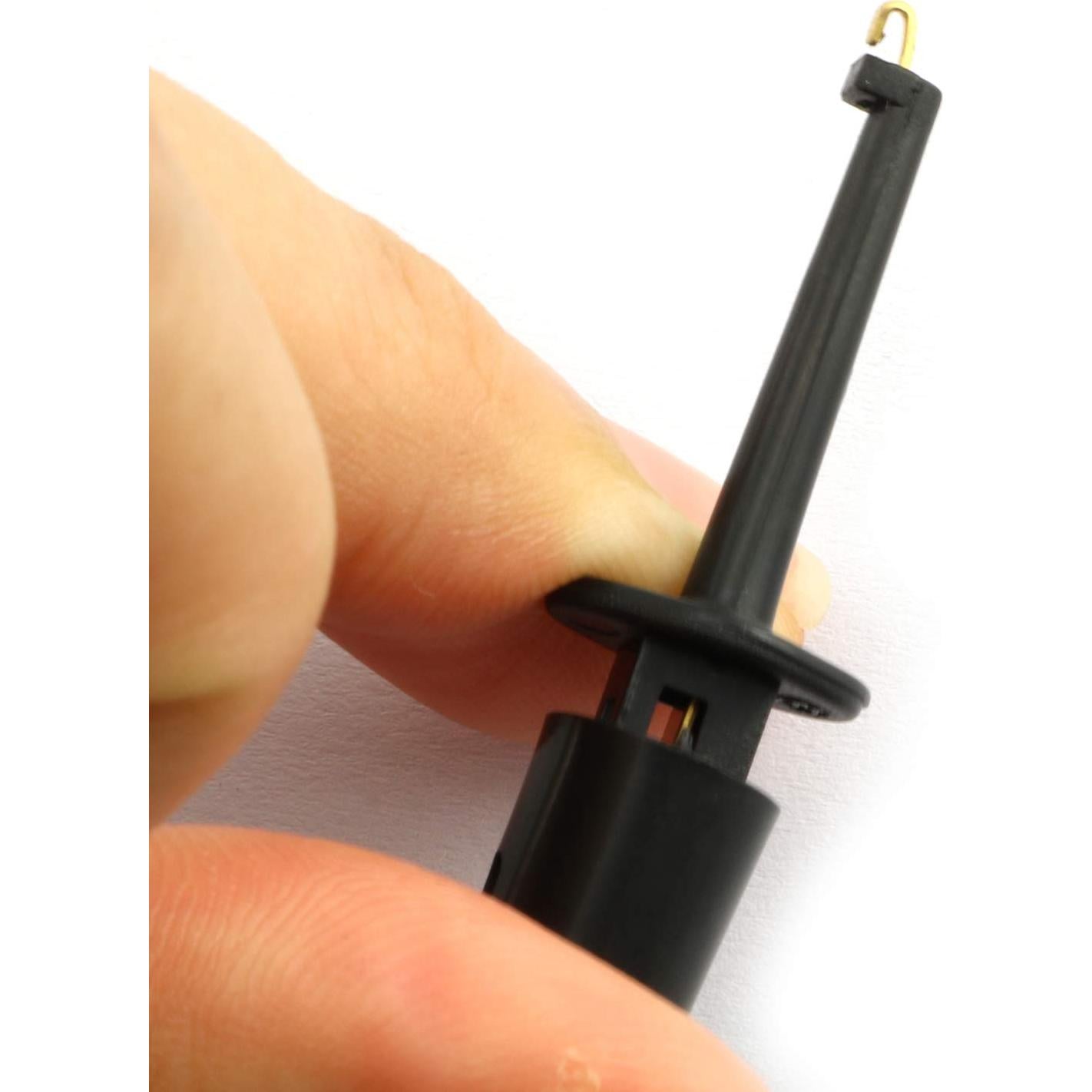 Paquete de 12 Clips de Prueba de Gancho RuiLing 40mm Multicolor