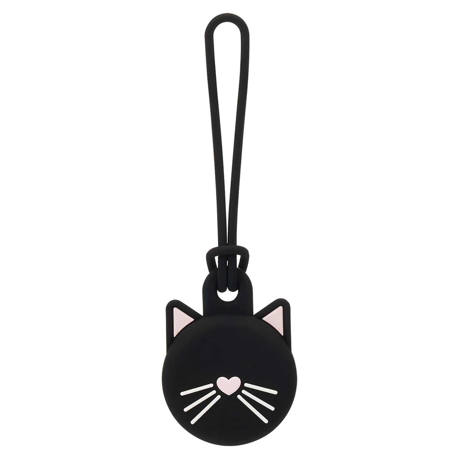 Funda protectora para Apple AirTag Kate Spade Gato Negro