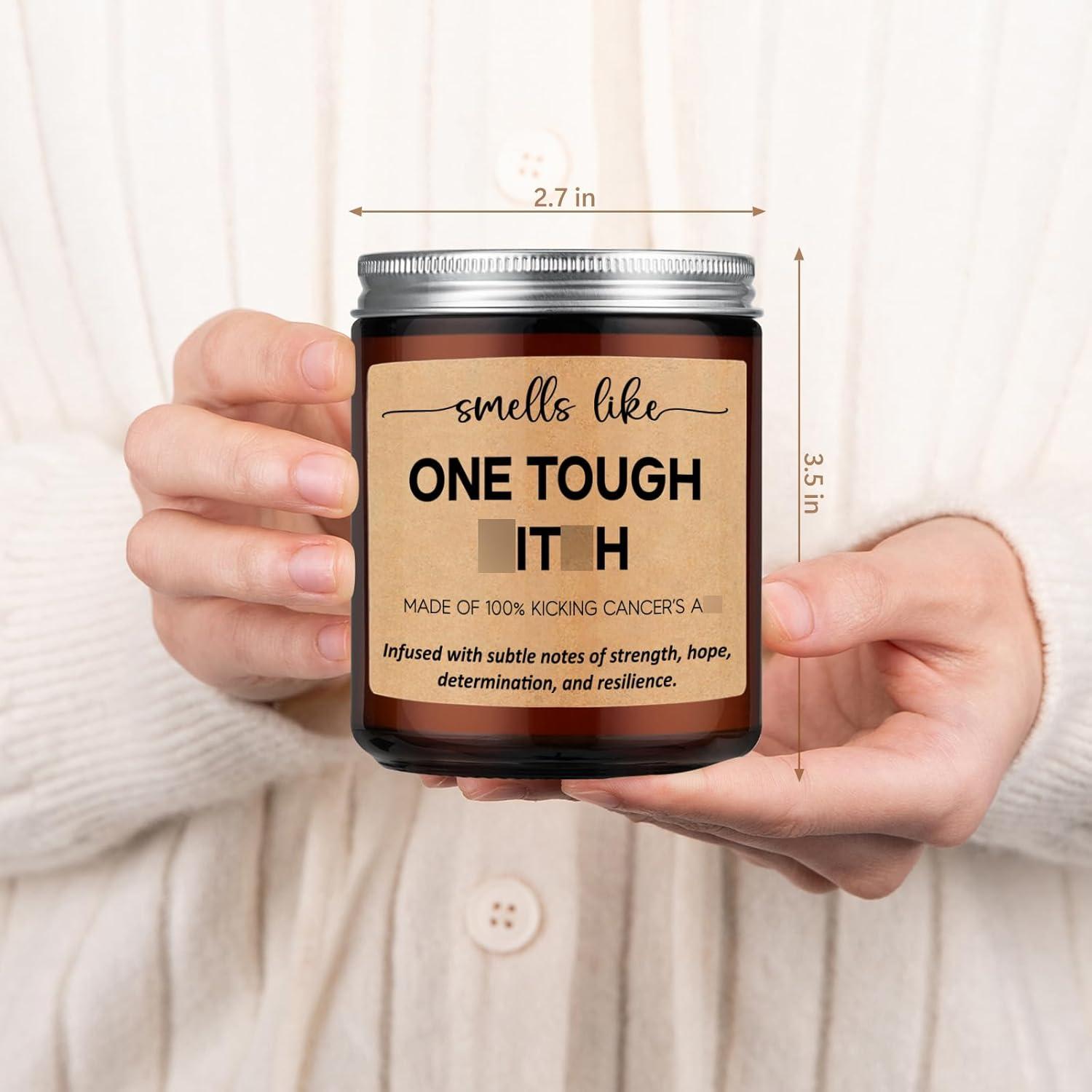 Vela Aromática LEADO 255g Lavanda - Regalo Cáncer Mama