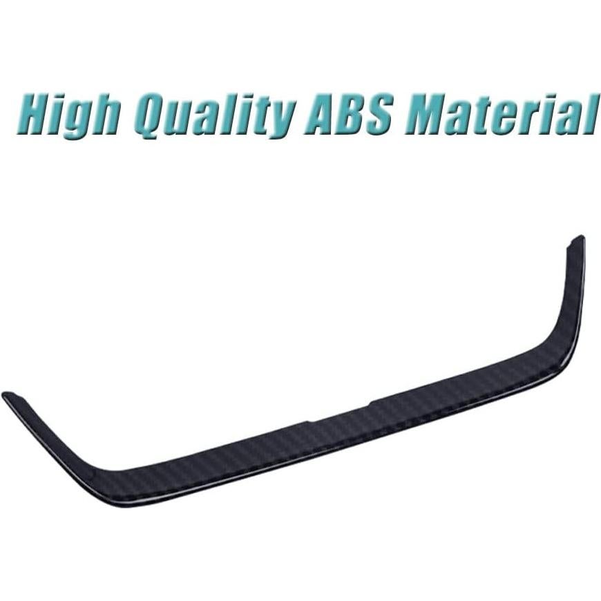 BOYUER for Toyota Corolla 2020-2025 Corolla Cross,2019-2025 Corolla Hatchback ABS Center Console Screen Dash Board Side Air Conditioning A/C Vent Panel Frame Interior Decoration Trim(Carbon Fiber)