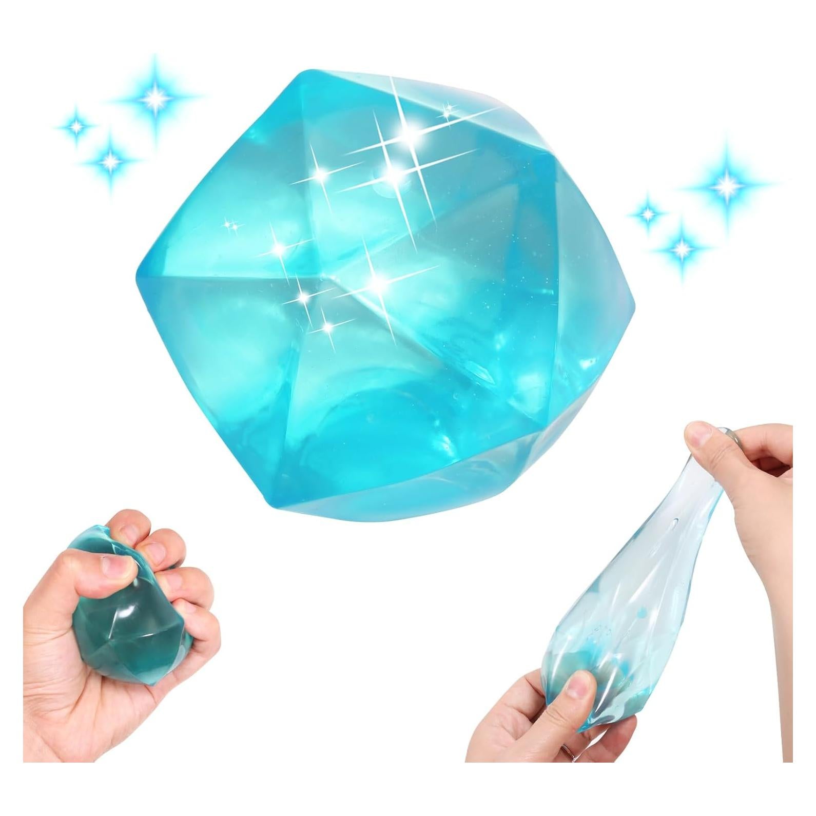 Cubo de Estrés Grande Azul 6.22 cm - Juguete Antiestrés