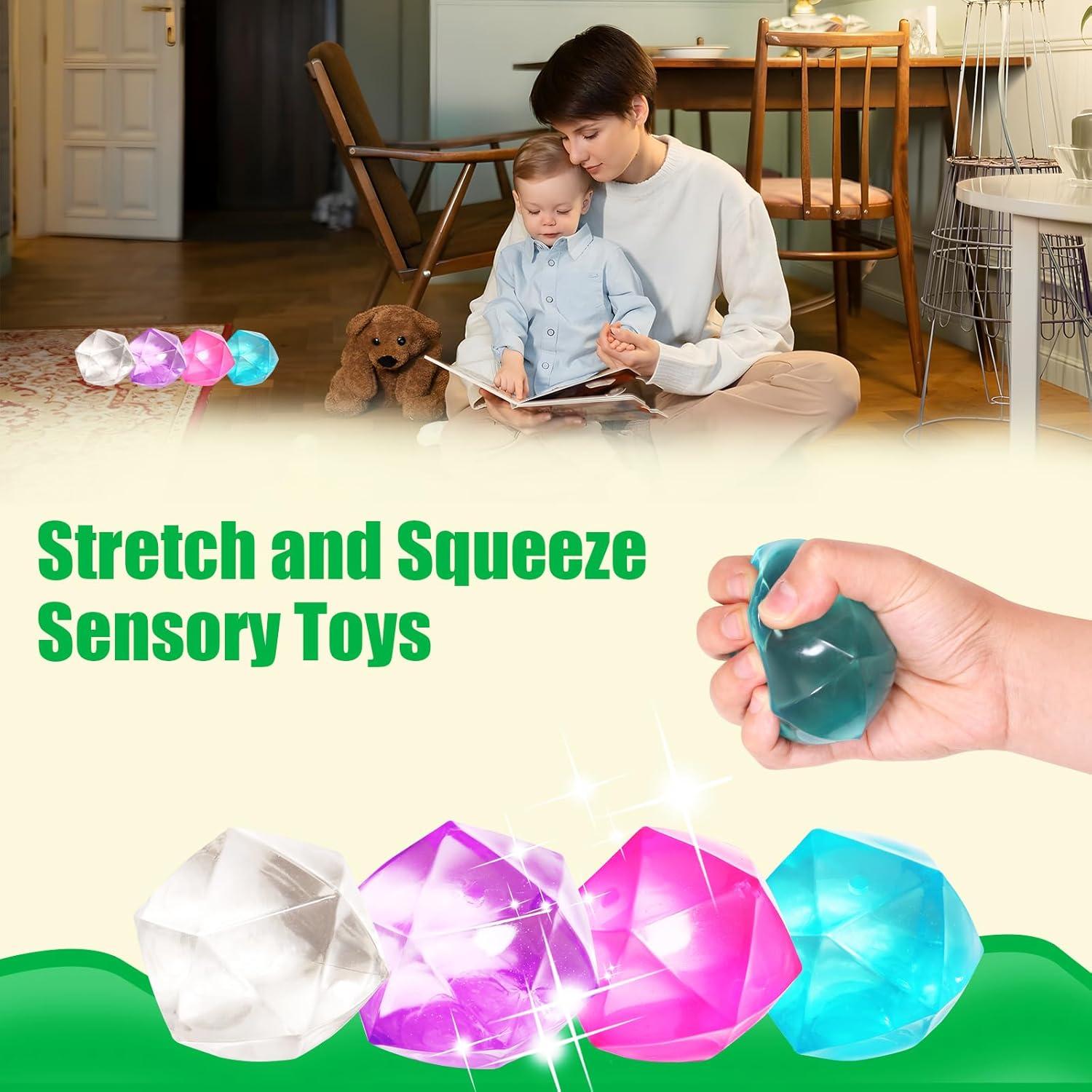 Cubo de Estrés Grande Azul 6.22 cm - Juguete Antiestrés