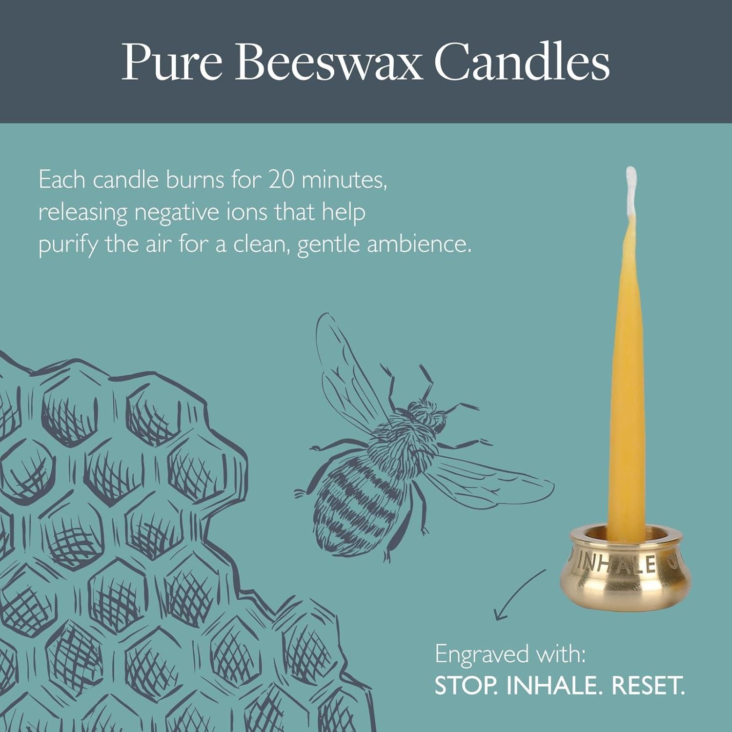 Conjunto de Balsamo de Aromaterapia y 12 Velas Scentered