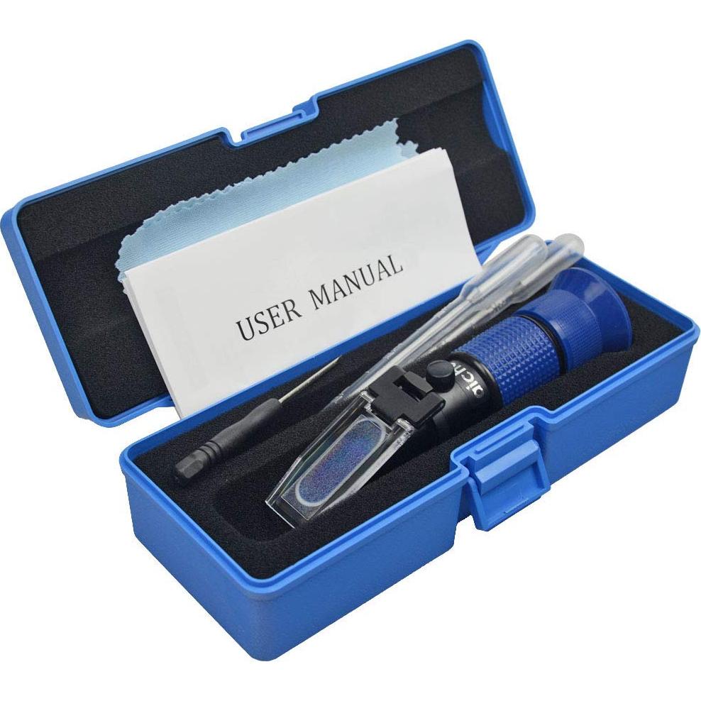 Refractómetro XDC 0-80% para Medir Azúcar en Frutas y Miel