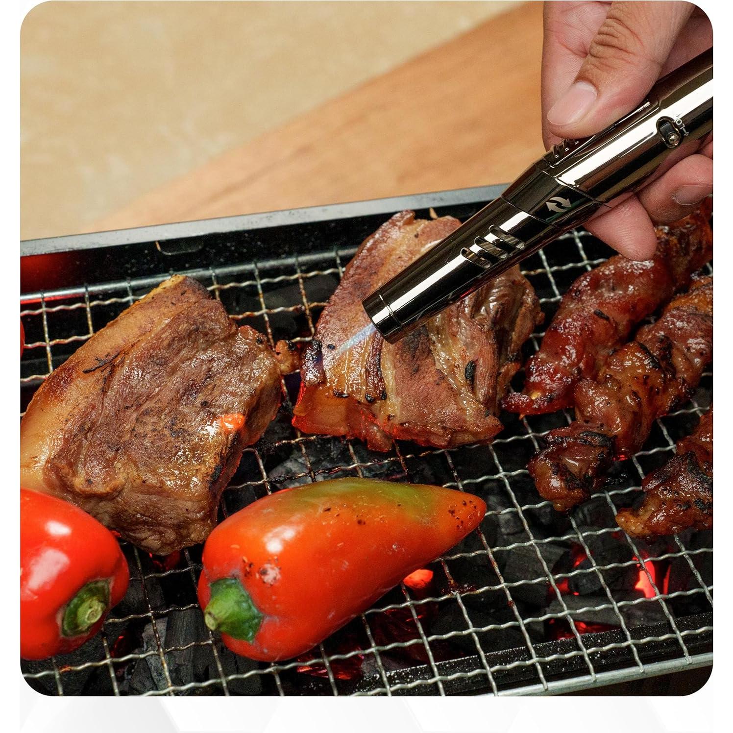 Encendedor de Pluma inZaynity - Llama Jet Ajustable a Prueba de Viento