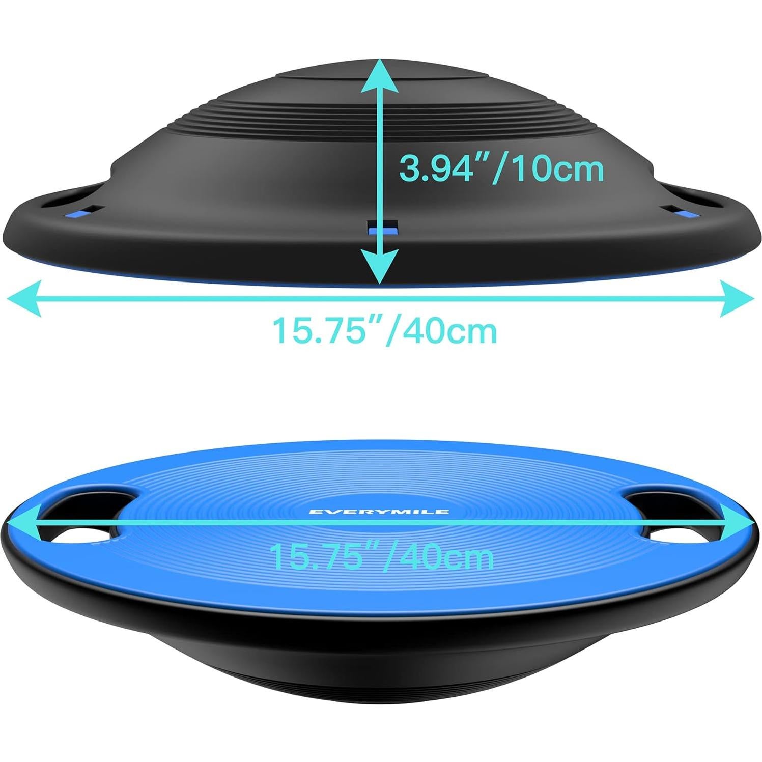 Tabla de Equilibrio Wobble EVERYMILE 39.88 cm Antideslizante