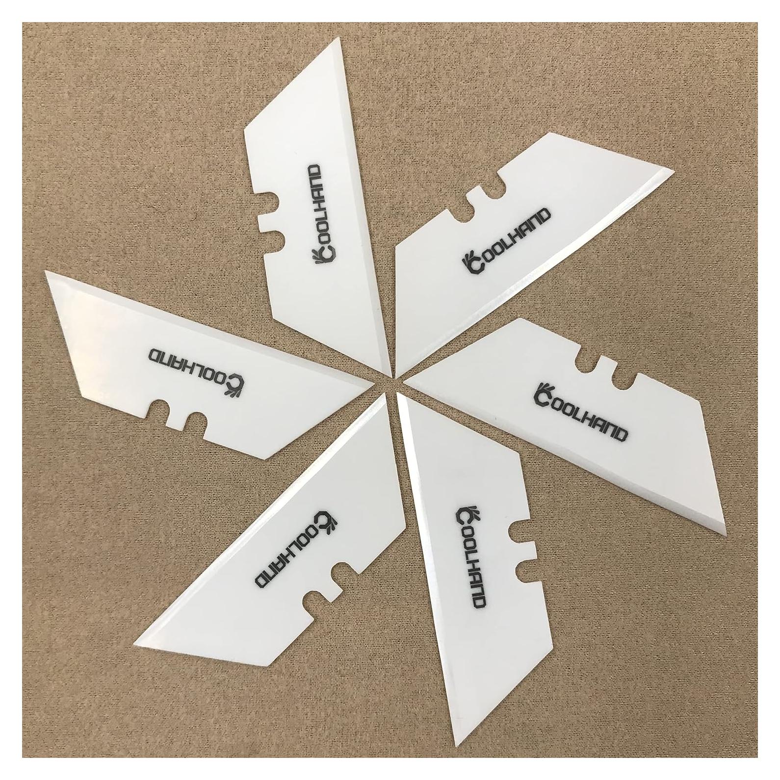 Cuchillas de Cerámica Cool Hand 6 Pcs para Cortar Cajas