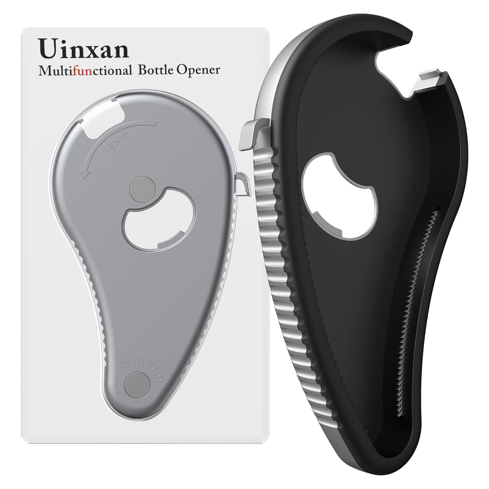 Abridor de Tarros y Botellas Uinxan Plata Multifuncional
