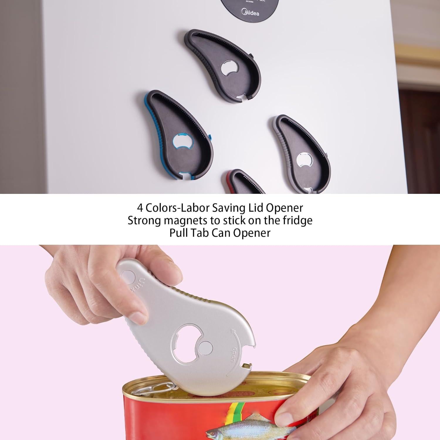 Abridor de Tarros y Botellas Uinxan Plata Multifuncional