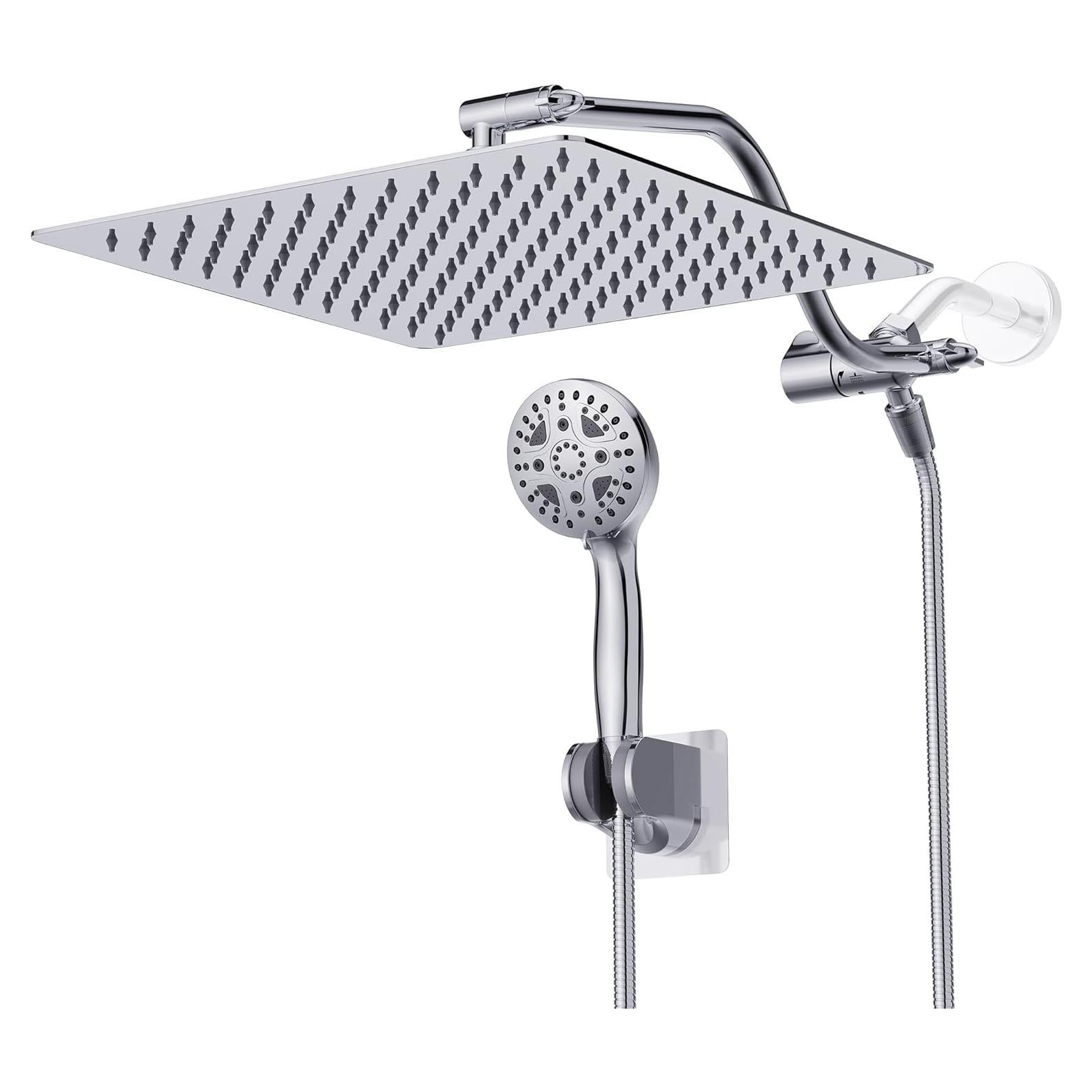 Cabezal de Ducha de Lluvia 30.48 cm Cenosa con Ducha de Mano