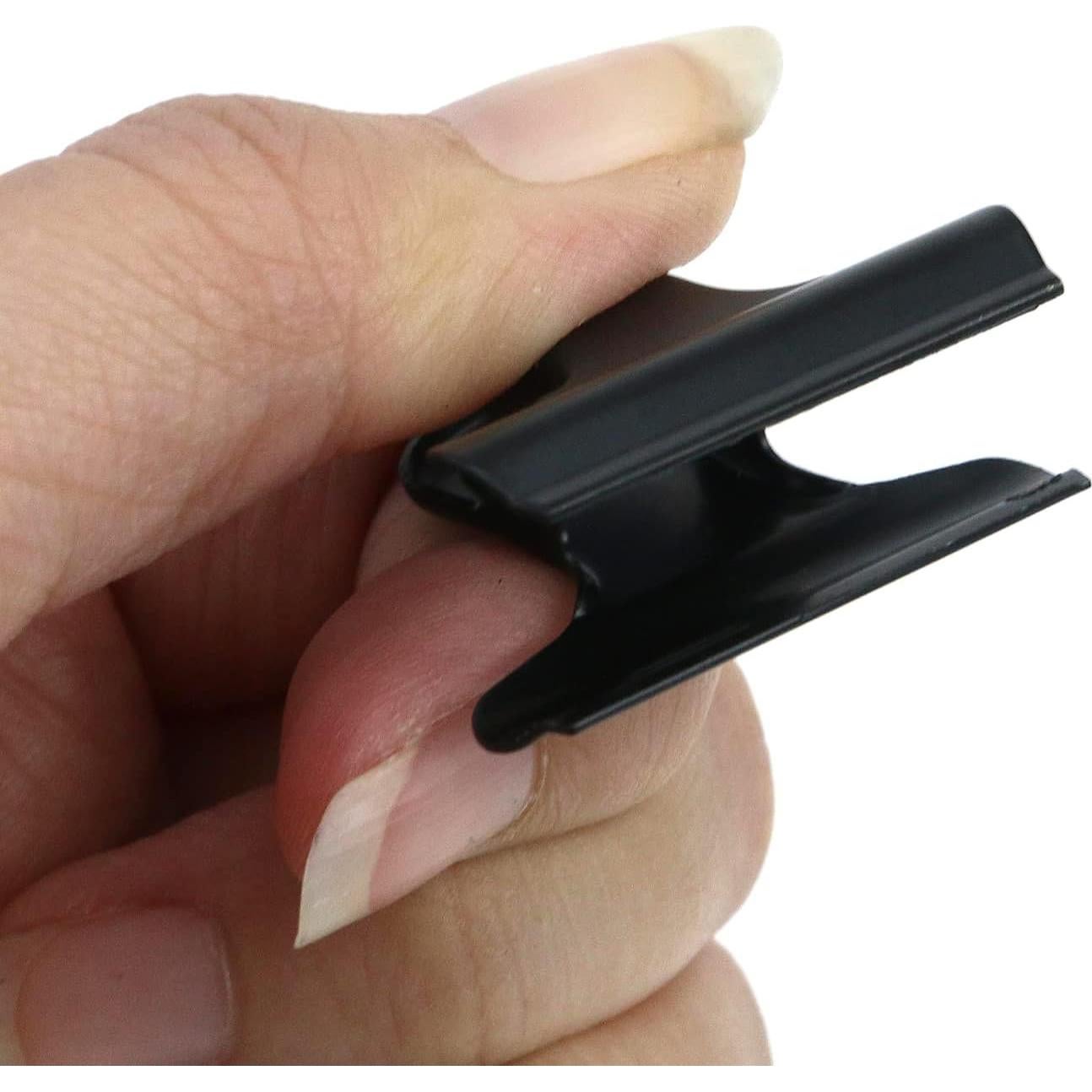 10 Clips de Metal Tighall para Bolsas de Comida - Negro