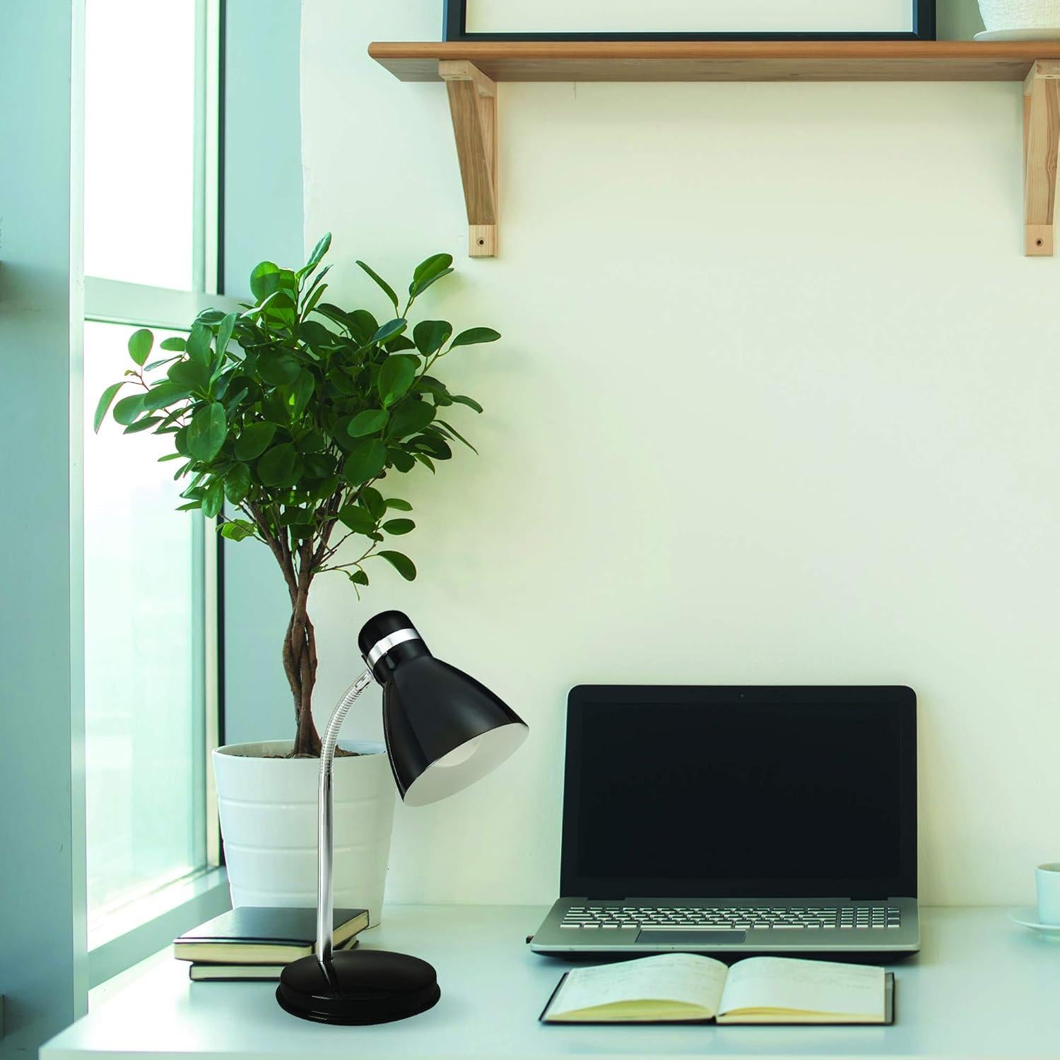 Lámpara de Escritorio Newhouse Lighting NHDK-OX-BK LED Negra