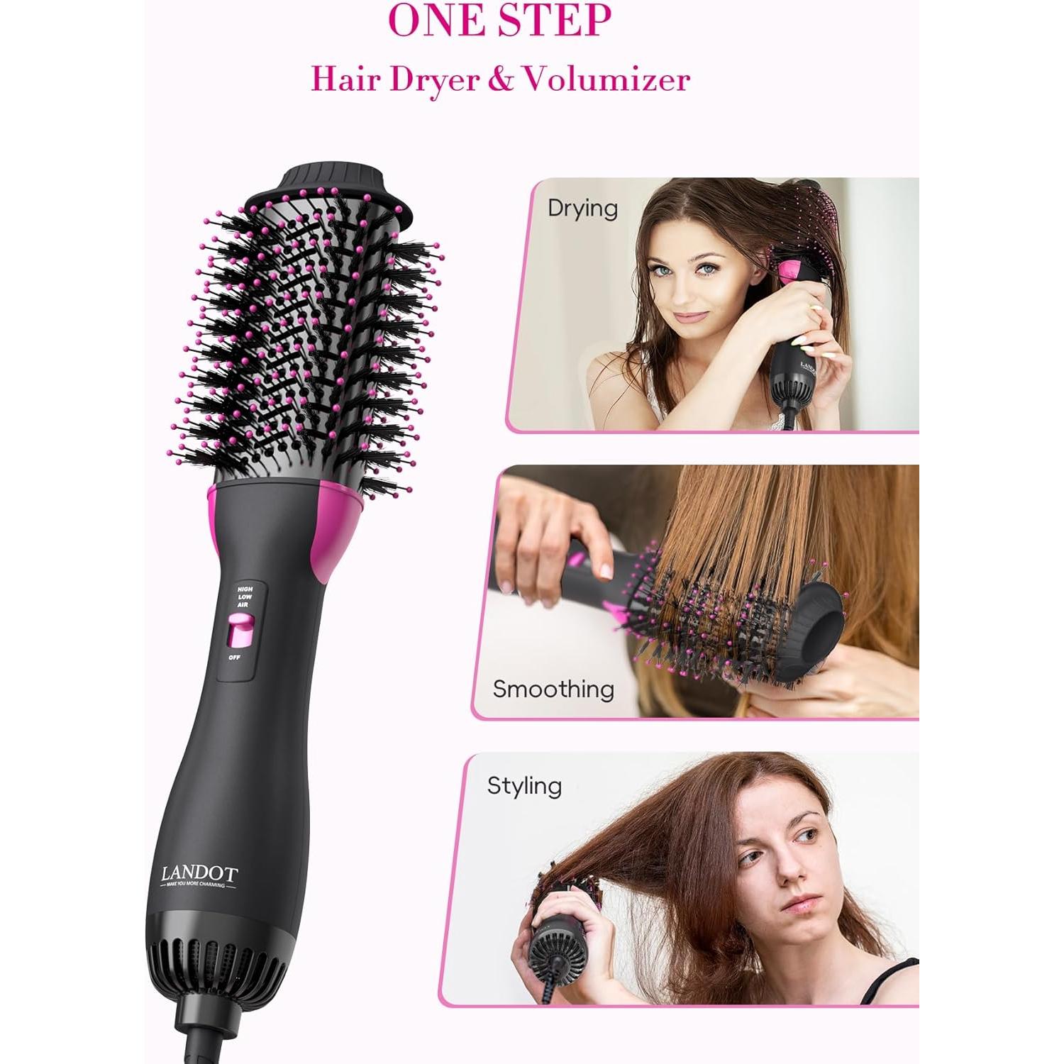 Cepillo Secador de Cabello 2.4" Dongguan SM-5388 - Voluminizador