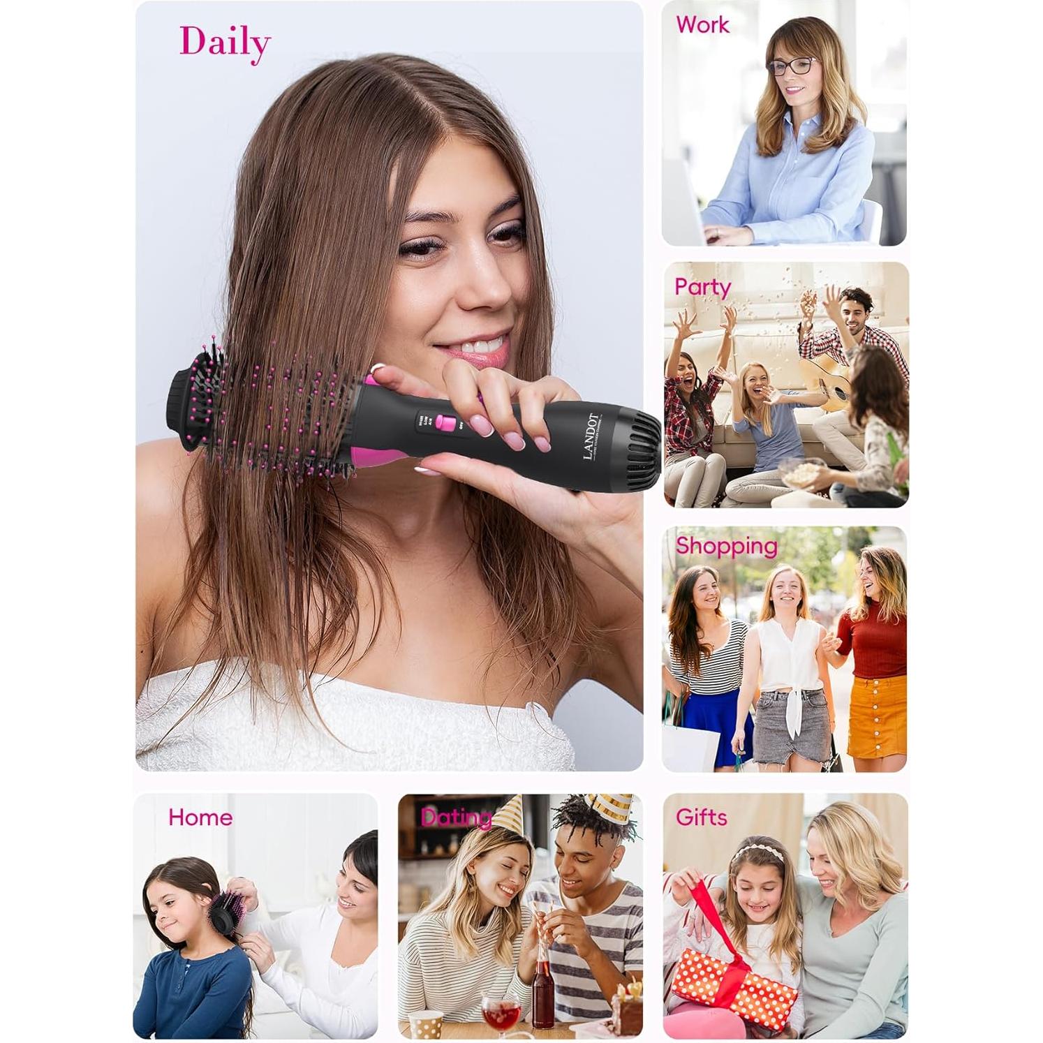 Cepillo Secador de Cabello 2.4" Dongguan SM-5388 - Voluminizador