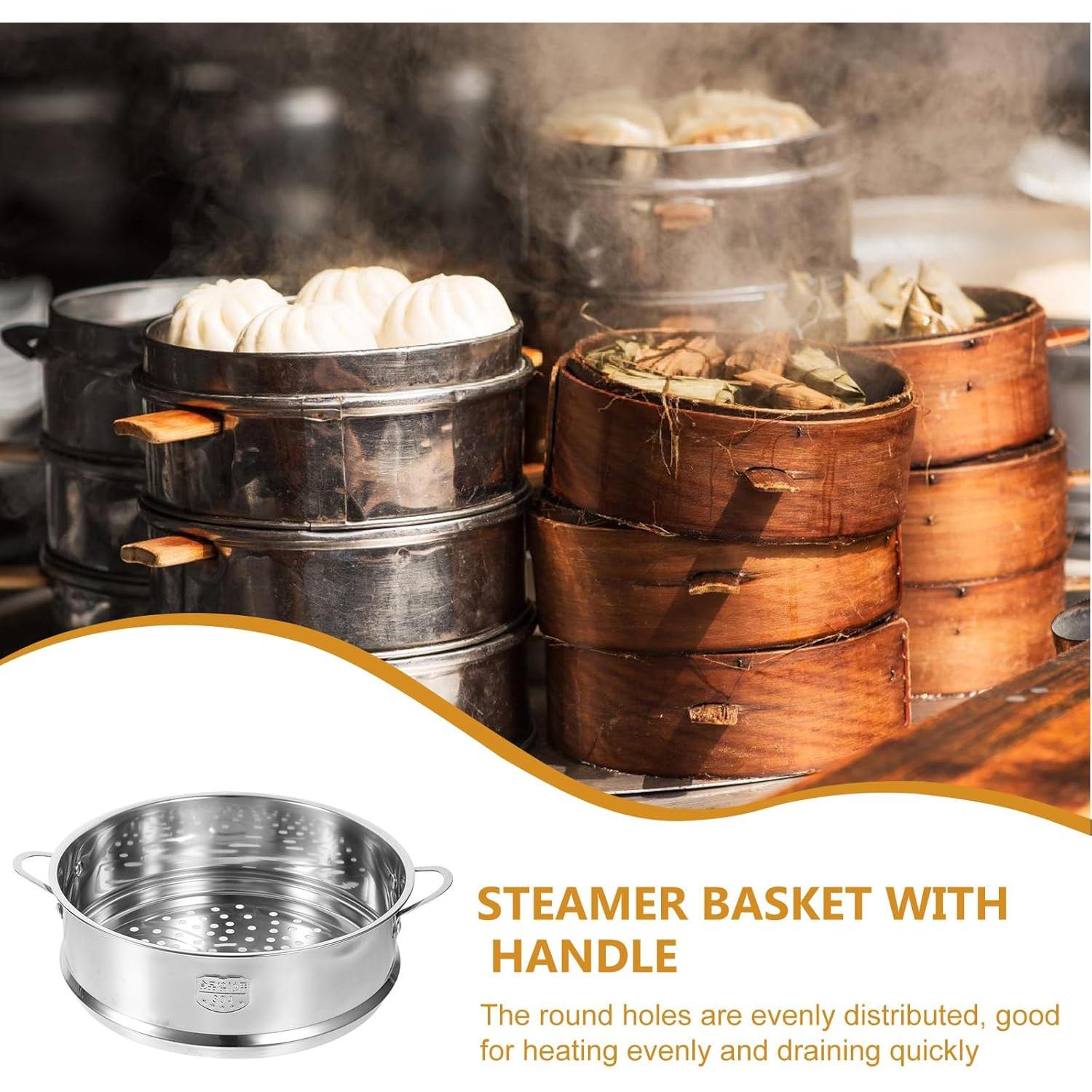 Insertor de Vapor de Acero Inoxidable Amosfun 23.8cm