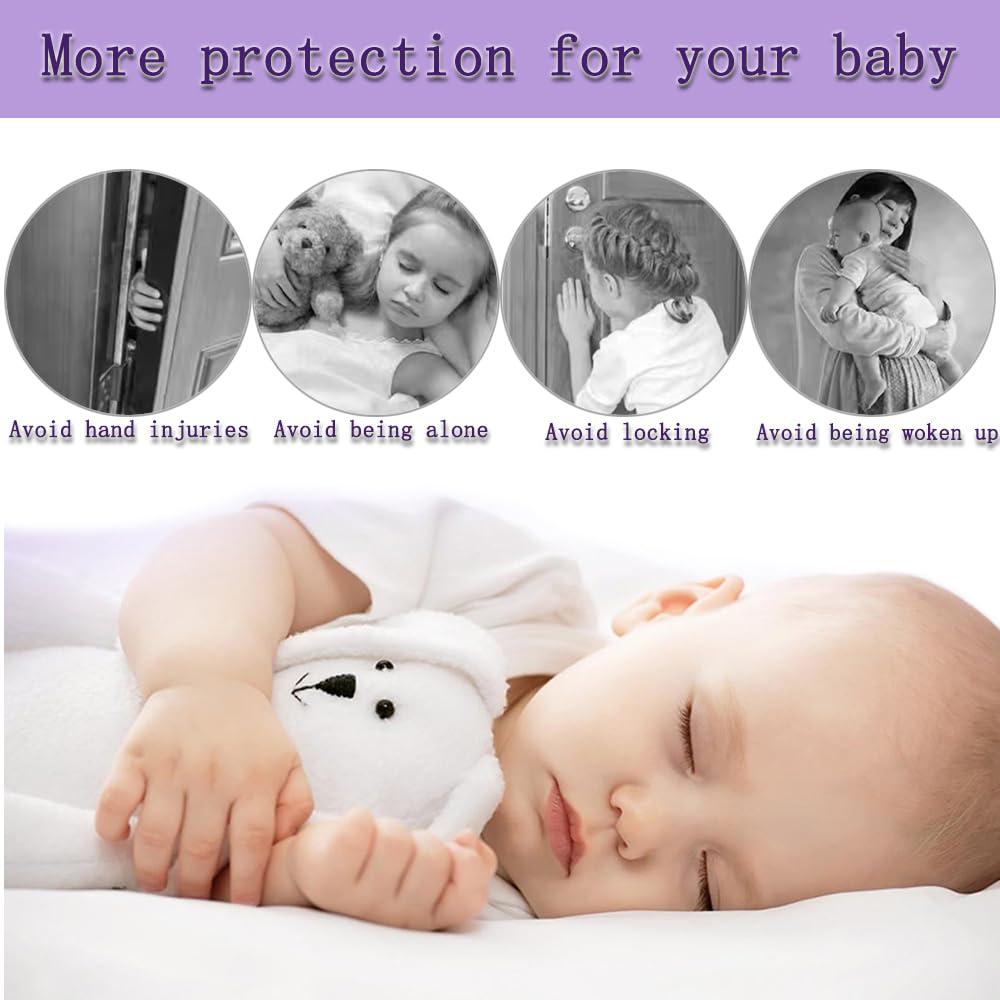 Protector de Dedos para Puerta Bebé 4 Piezas Blanco