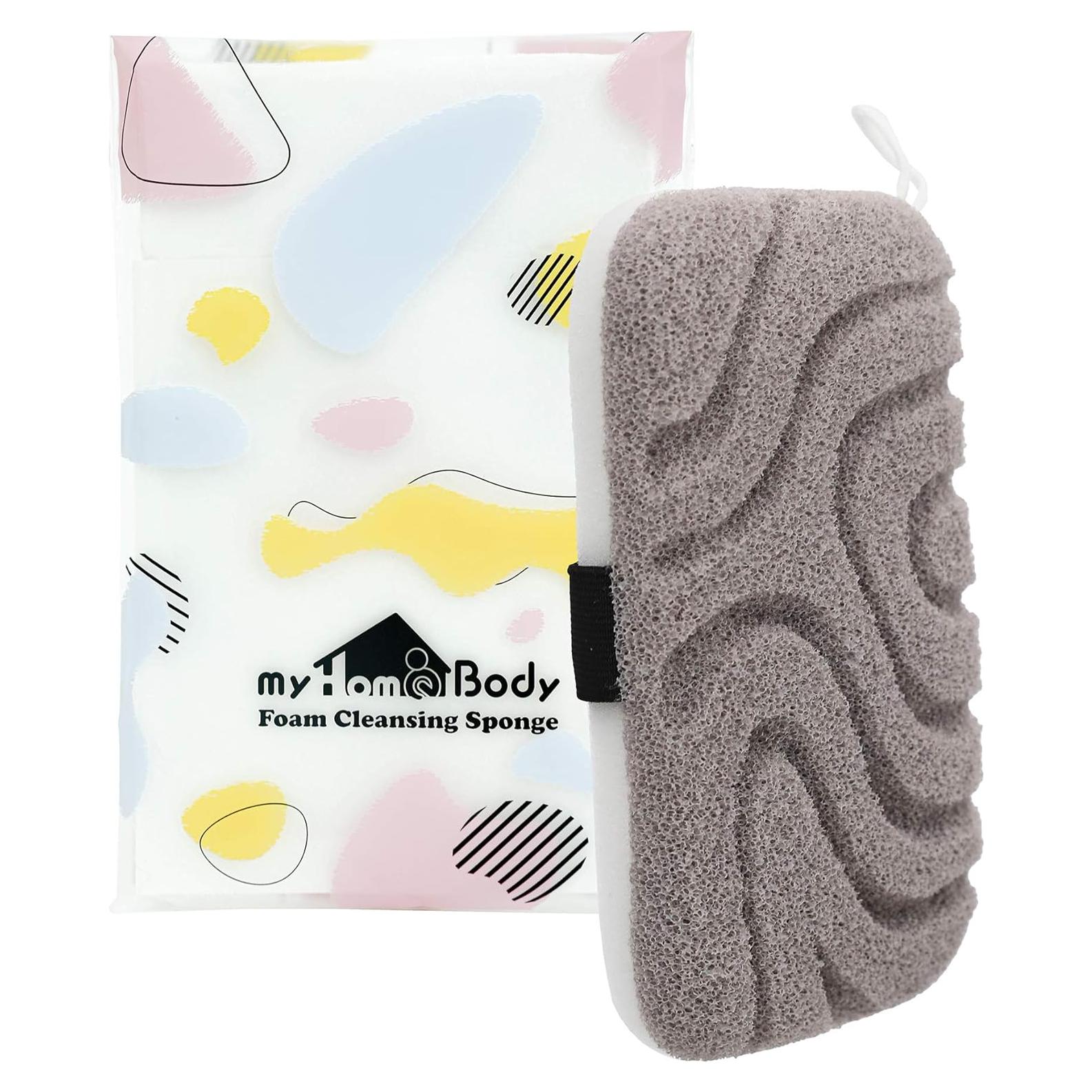 Esponja de Baño Exfoliante myHomeBody con Correa Reversible