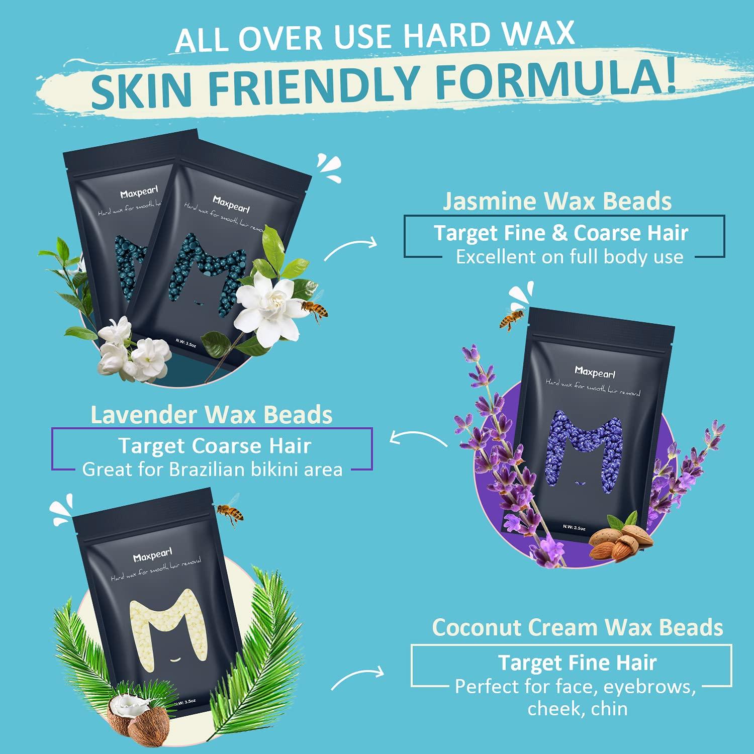 Kit de Depilación Maxpearl - Cera Digital para Piel Sensible