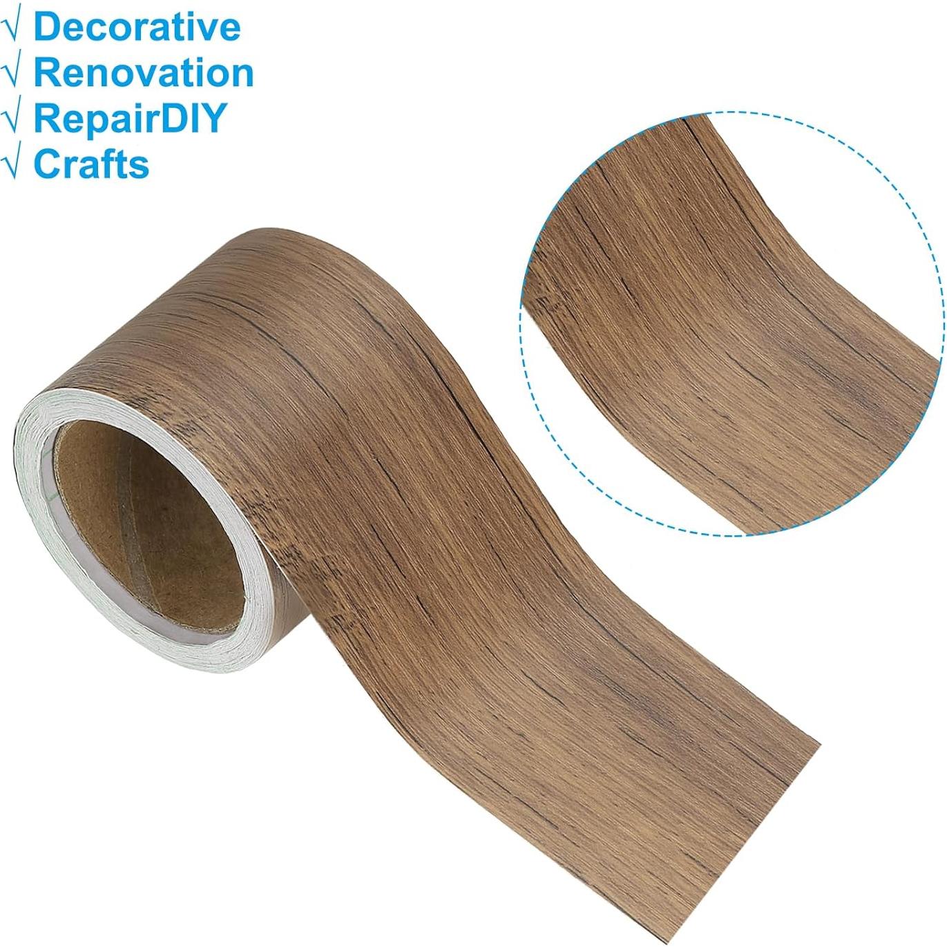 Cinta de Reparación de Grano de Madera PATIKIL 5cm x 5m Begonia