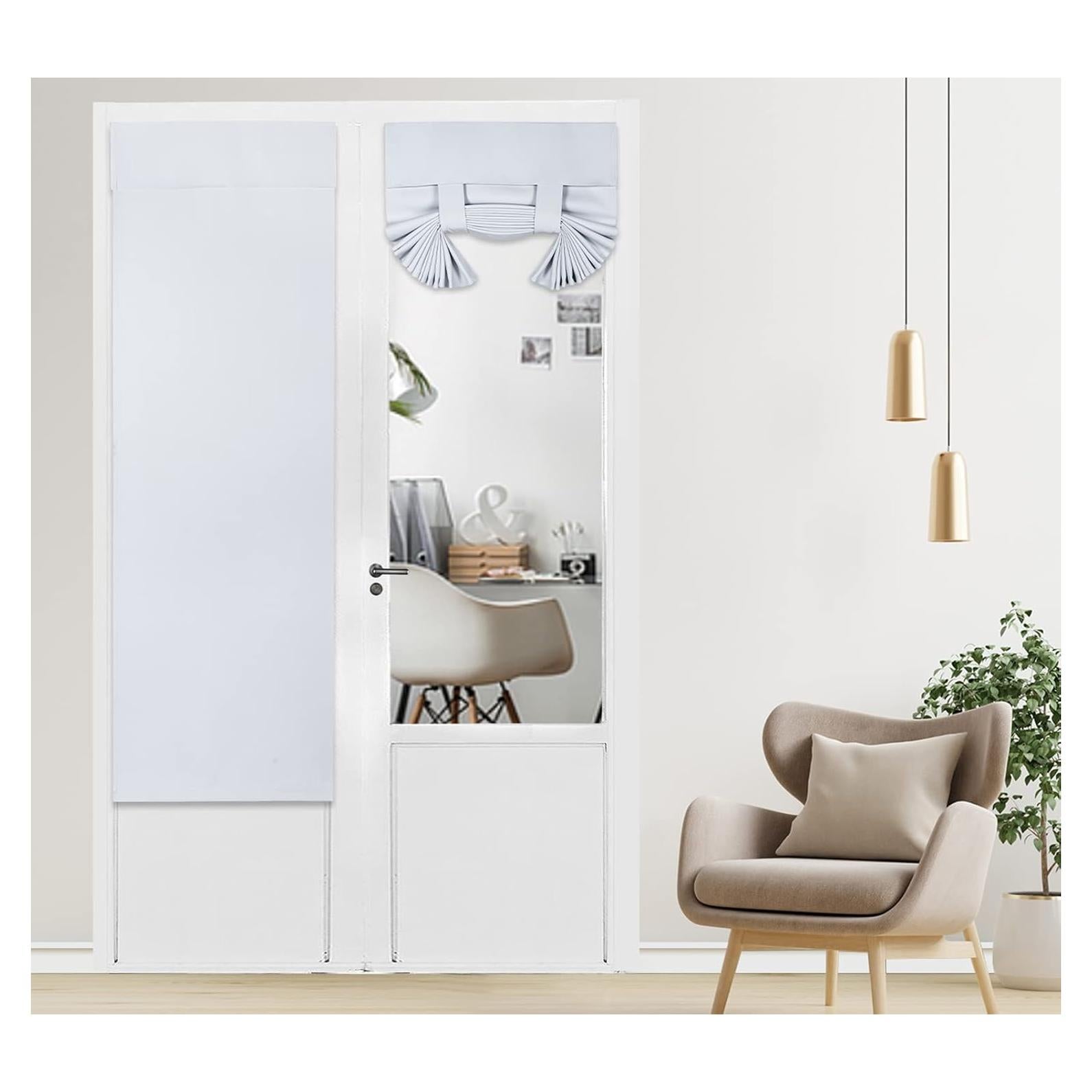 Cortina Blackout PI 1 Panel 66x173 cm Aislante Térmico Blanco