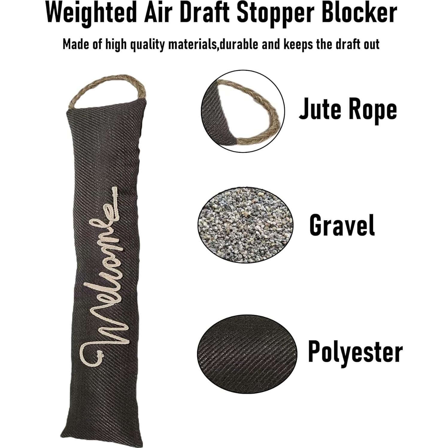 Frenador de Corrientes de Aire Buracoli 83 cm Gris Decorativo