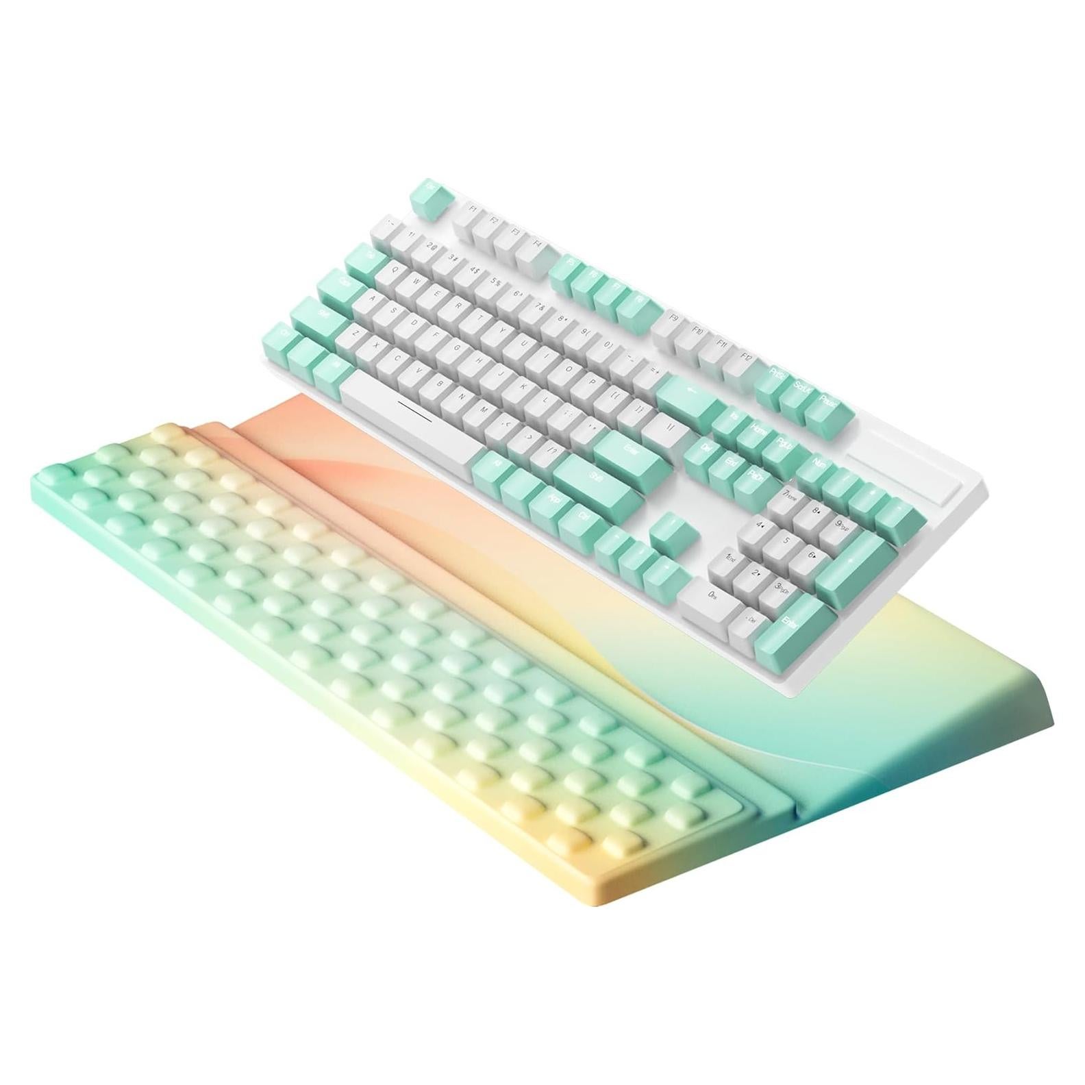 Soporte de Muñeca Ergonómico Ospelelf para Teclado - Espuma Viscoelástica