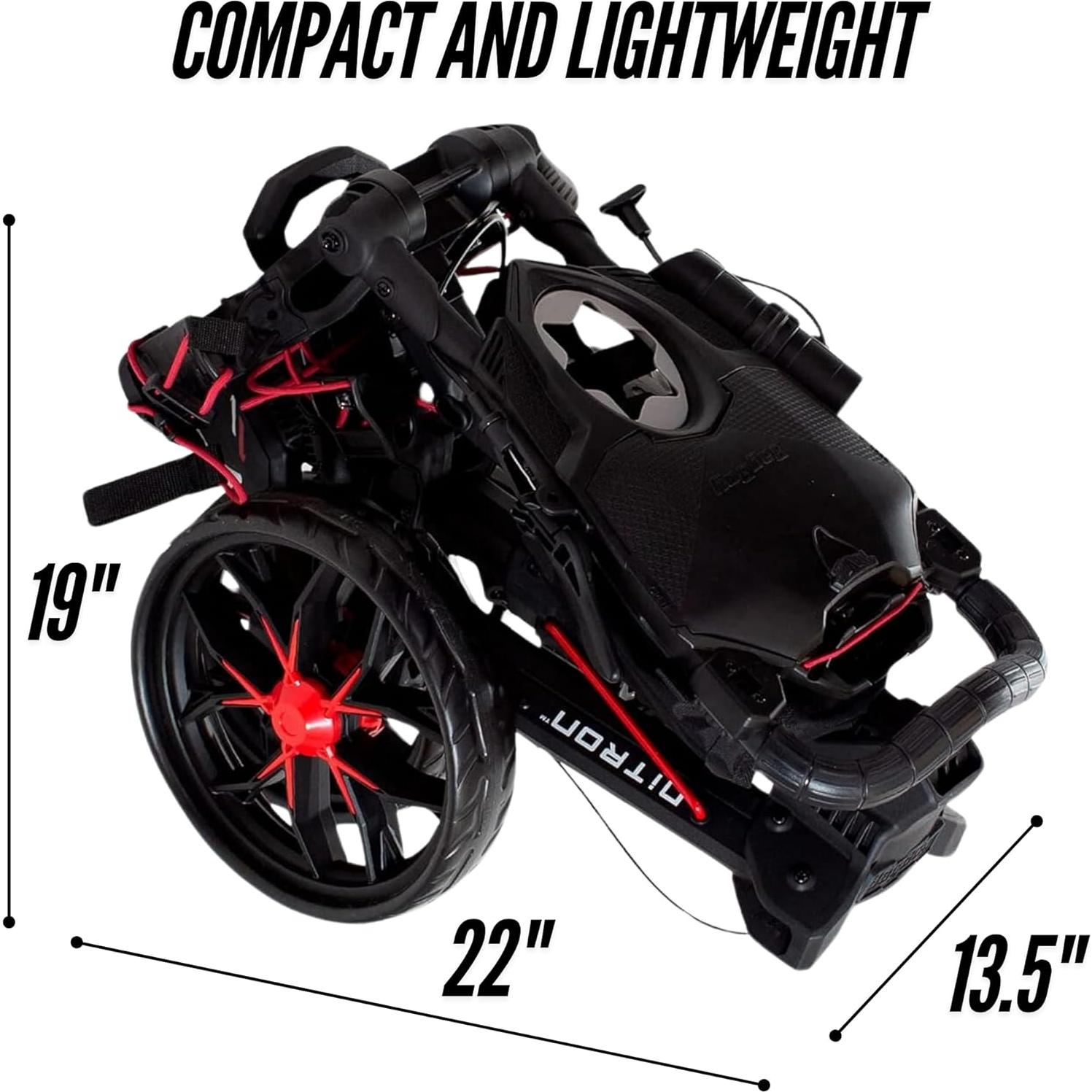 Carro de Golf Bag Boy Nitron 3 Ruedas Compacto