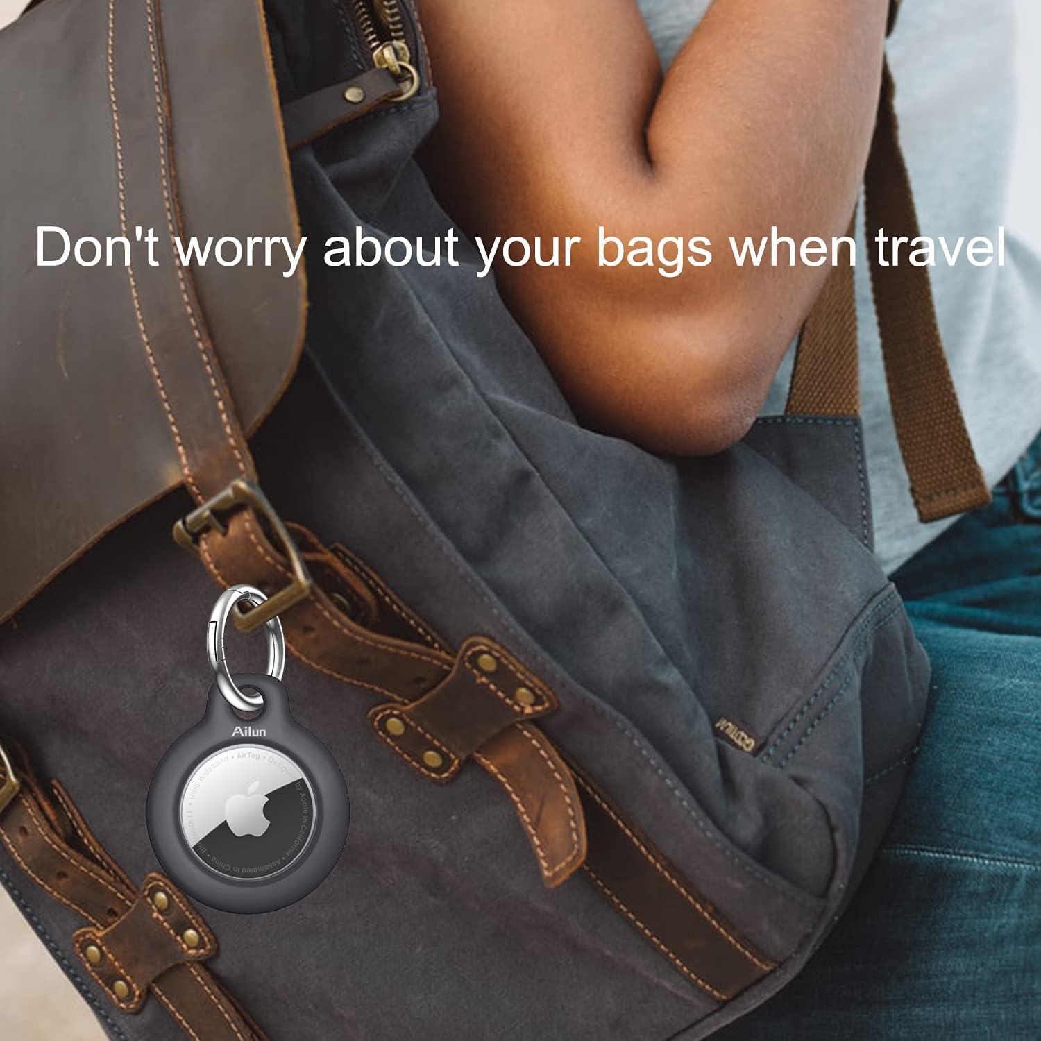 Funda Dura Ailun para AirTag 2021 - Protección Resistente Negra