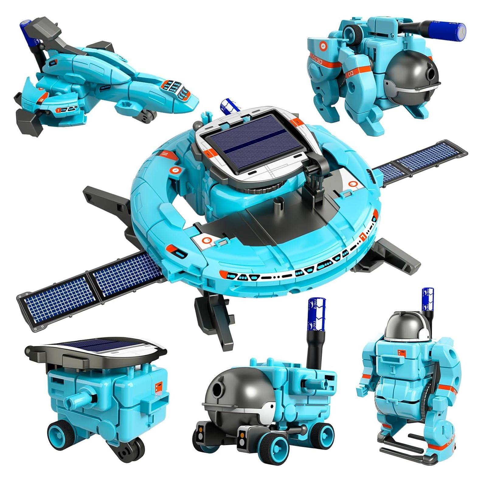 Kit de Ciencia Solar 6-en-1 Lucky Doug para Niños 8-12 Años