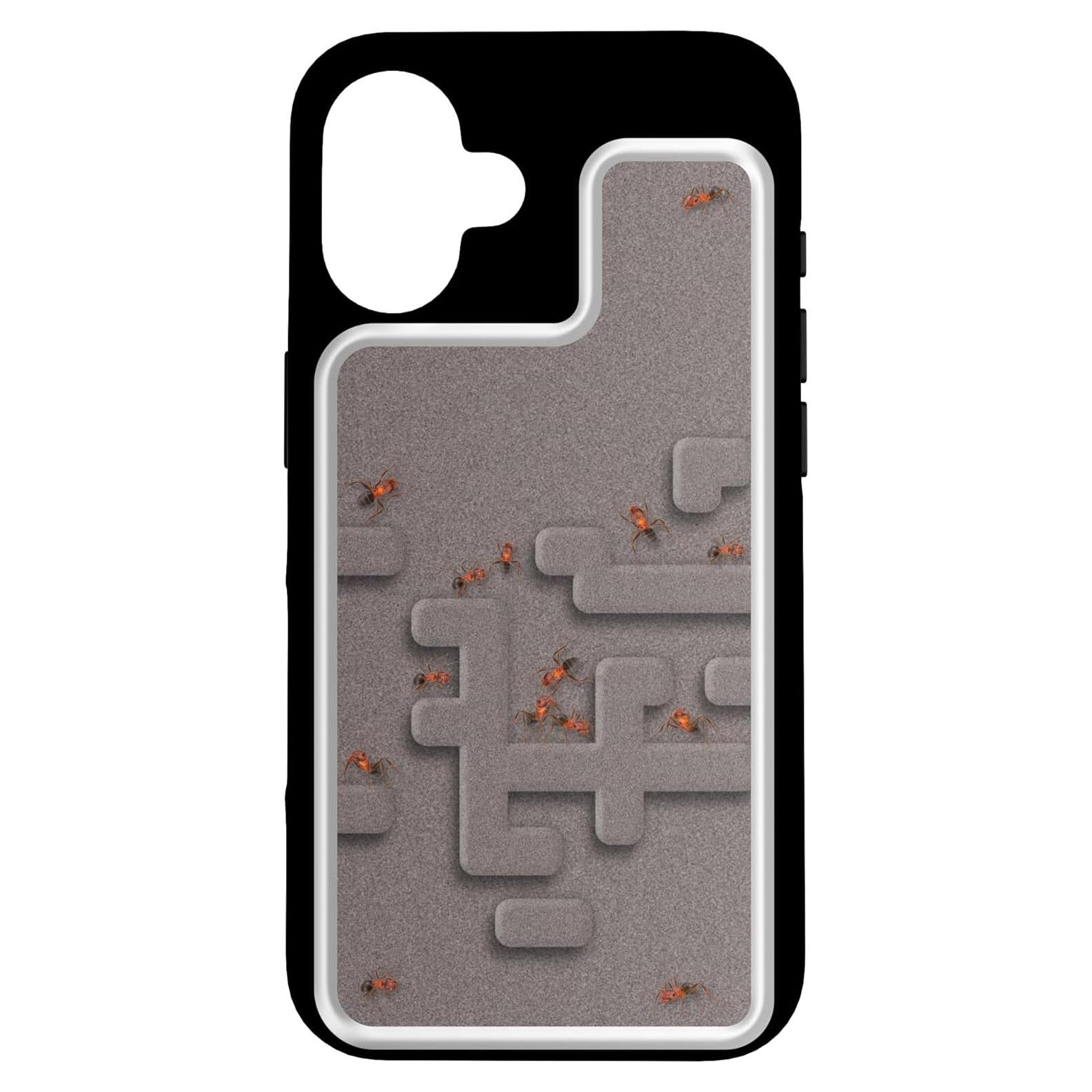 Funda Protectora Divertida para iPhone 16 - Hormigas