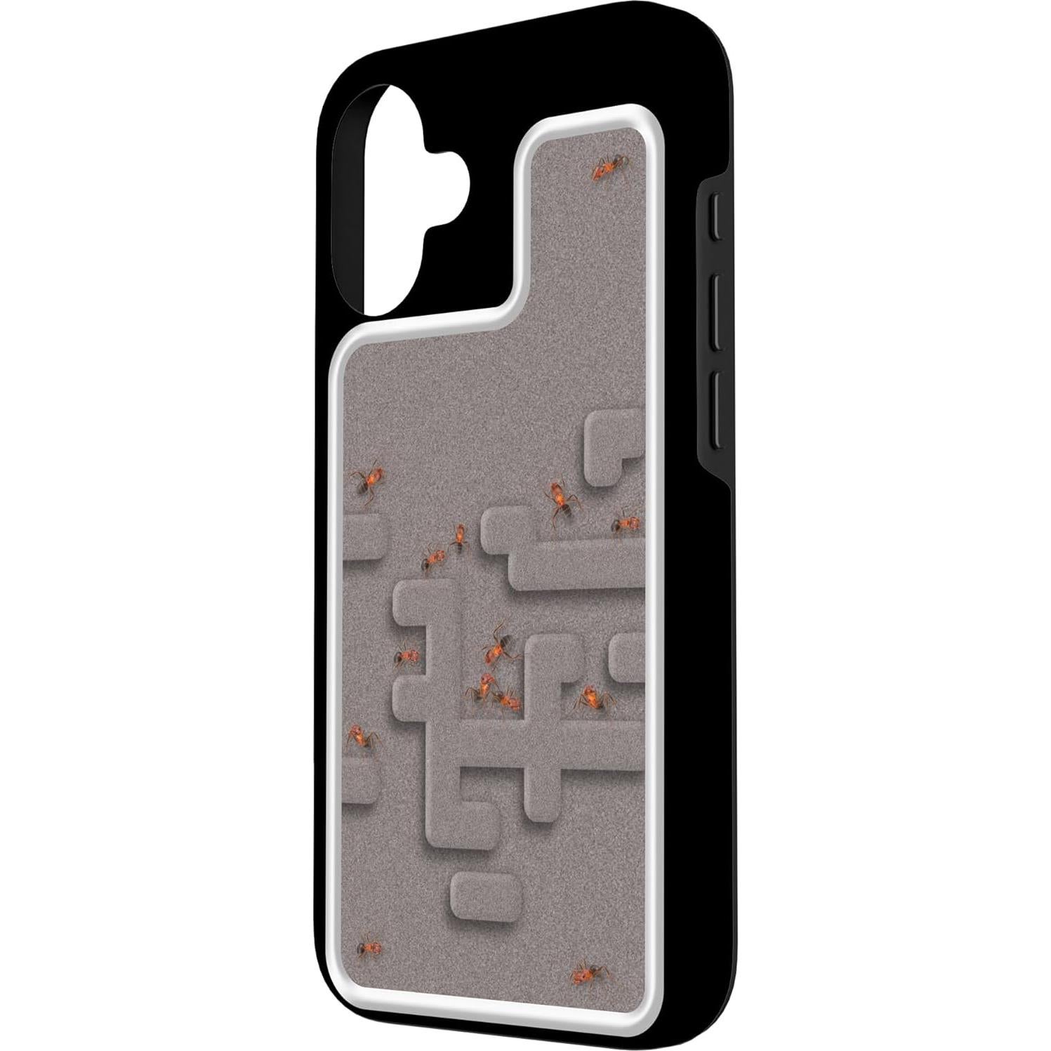 Funda Protectora Divertida para iPhone 16 - Hormigas