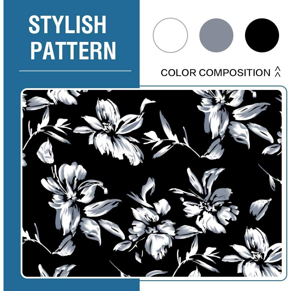 H.VERSAILTEX Funda de Sofá 2 Piezas Antideslizante Negra