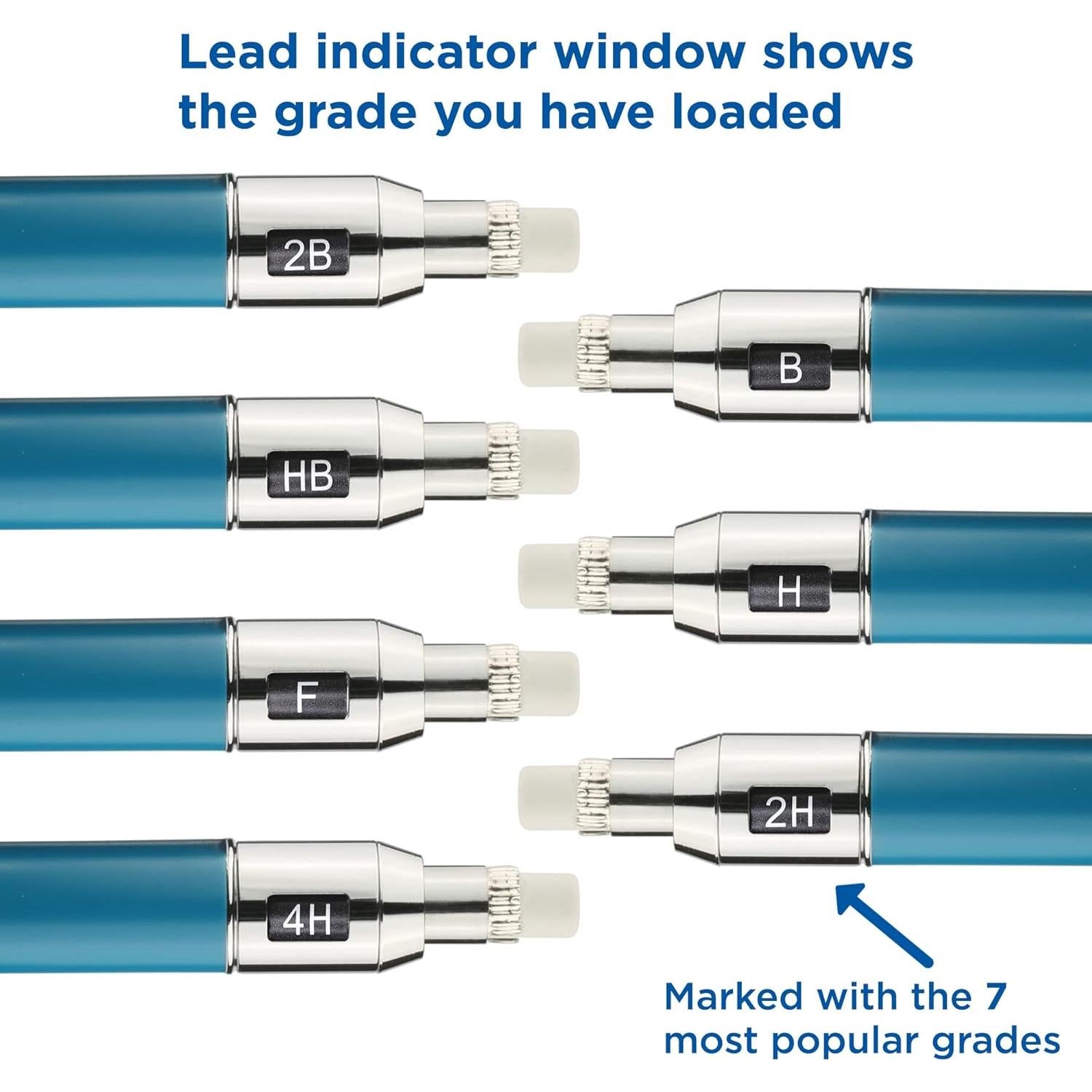 Lápiz Mecánico ALVIN DM05 0.5mm Acero Inoxidable Dibujo