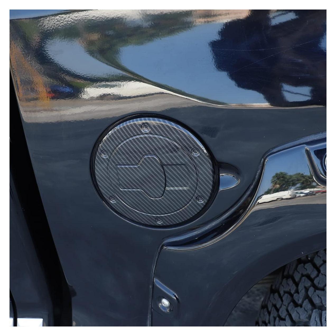 Cubierta de Tanque de Combustible Toyota Tundra 2007-2021 ABS Carbono