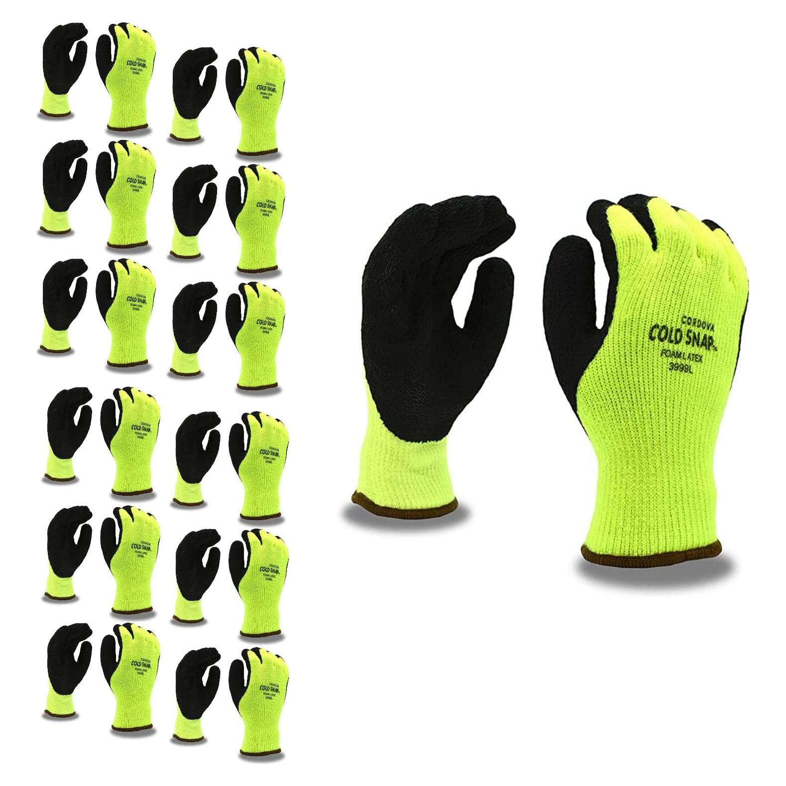 Guantes Cordova Safety 3999S Hi-Vis Verde Talla Pequeña