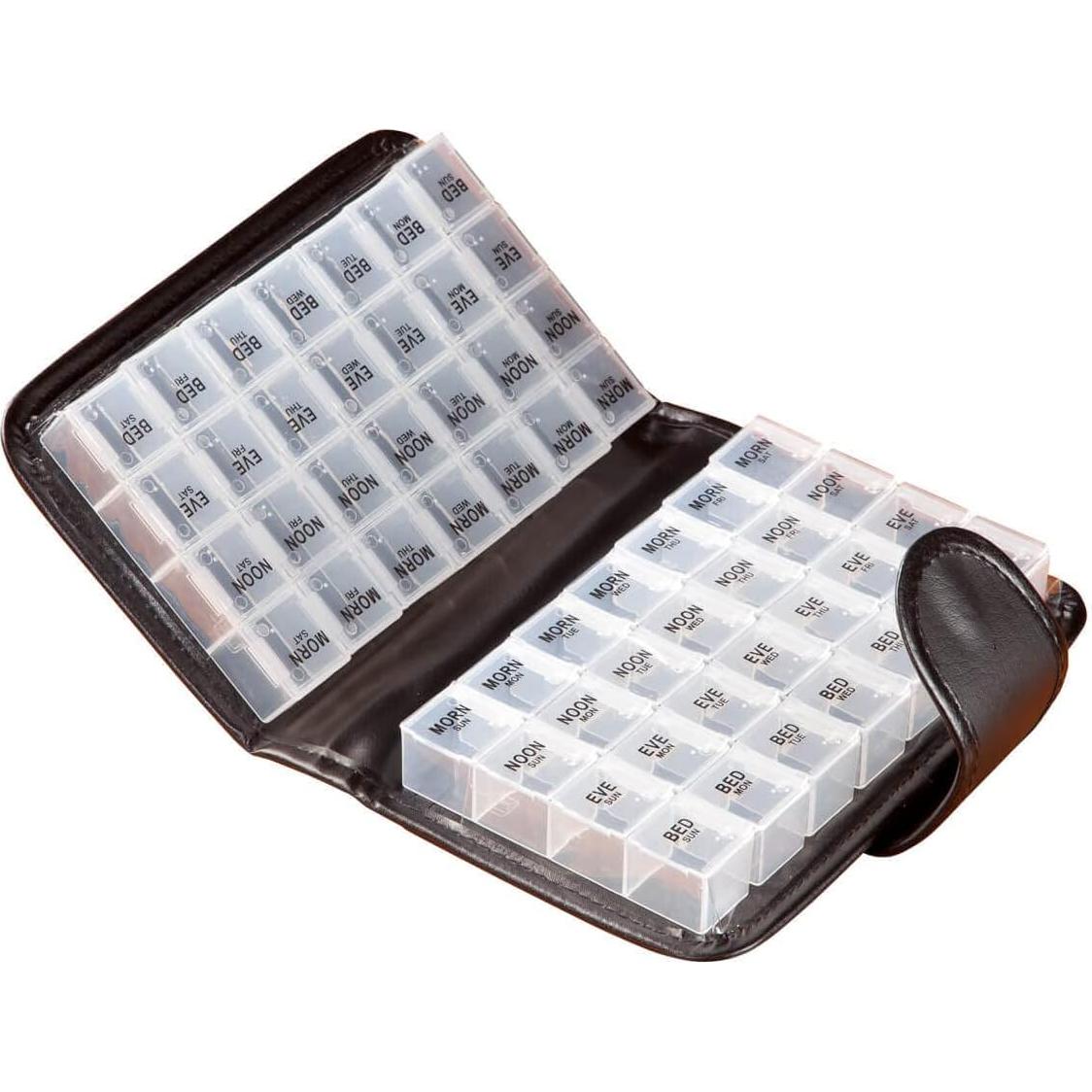 Organizador de Pastillas 14 Días Fox Valley Traders Lila