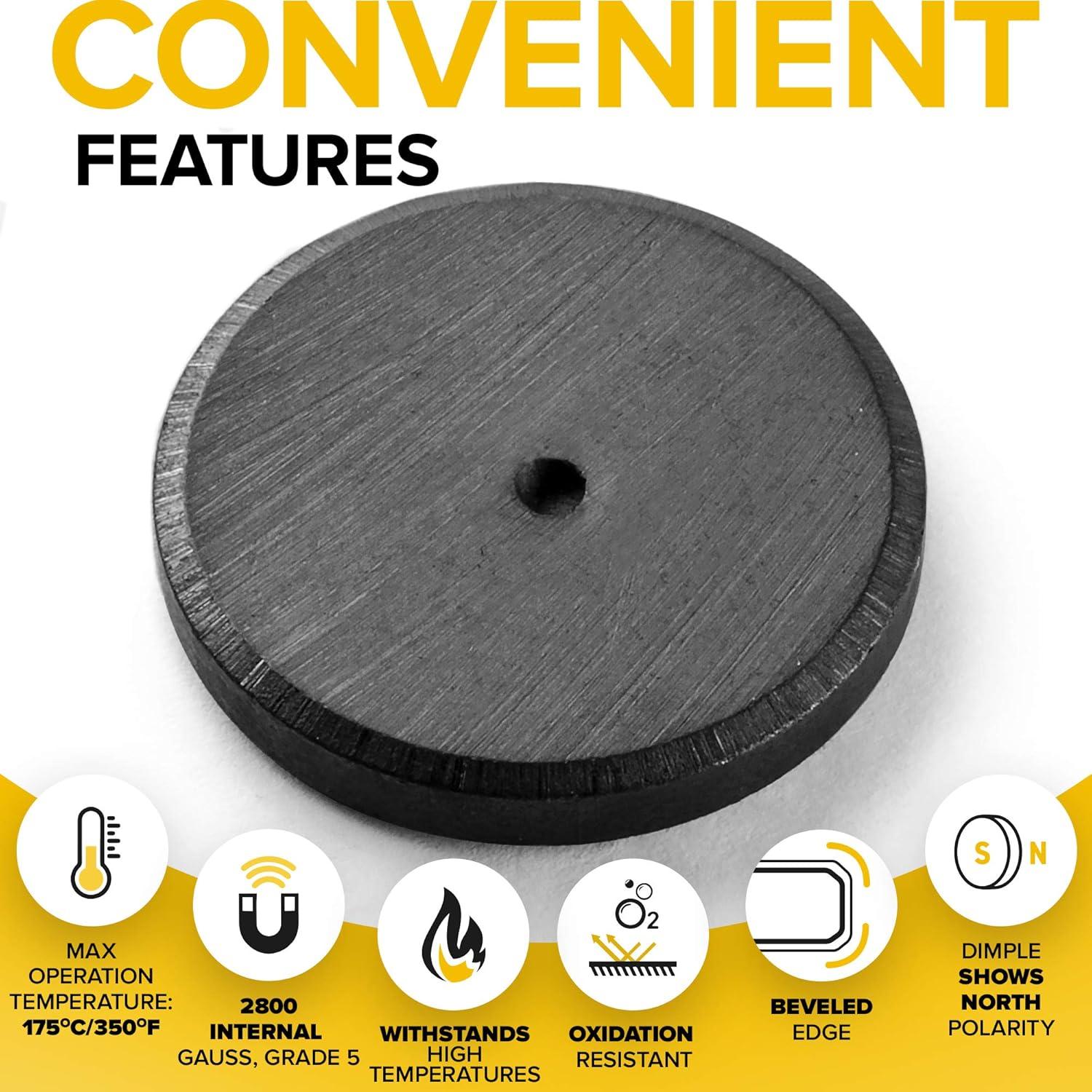 Imanes de Cerámica X-bet MAGNET 50 pcs 25mm para Proyectos