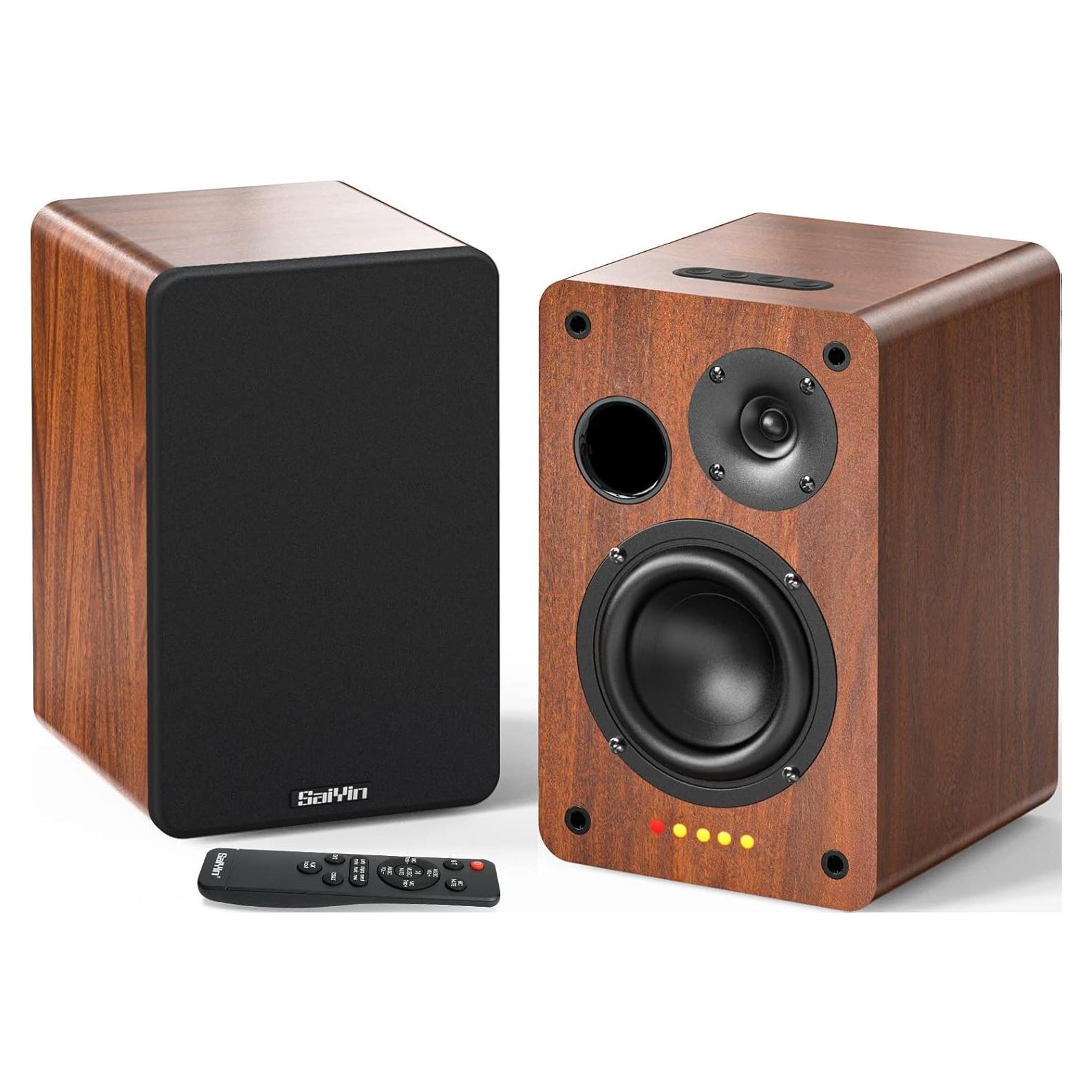 Altavoces de Estantería Saiyin DS6701 40W Bluetooth 4"