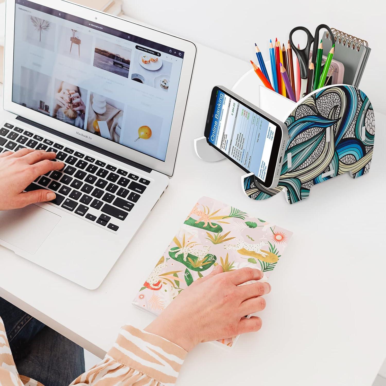 Organizador de Escritorio MOKANI Elefante Multi-funcional