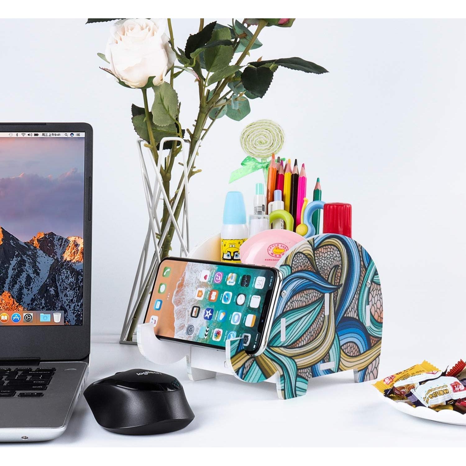 Organizador de Escritorio MOKANI Elefante Multi-funcional