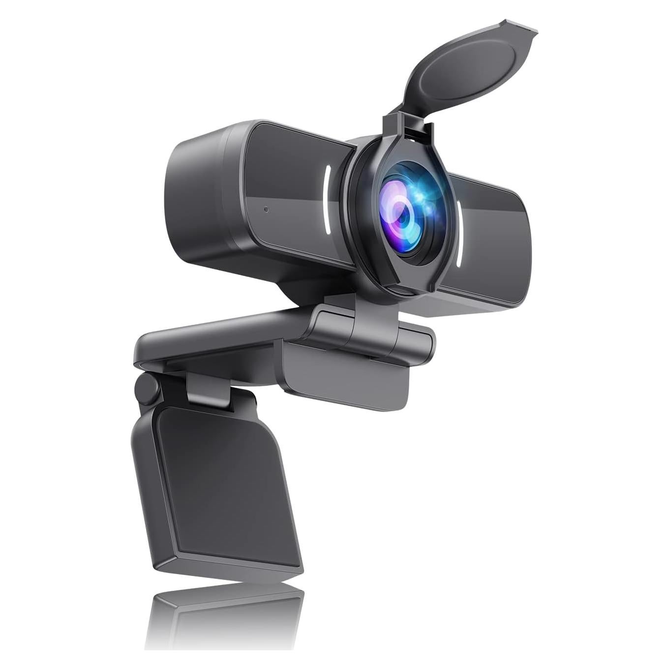 Cámara web GoSpace W5-B 1080P USB con micrófono y 3D