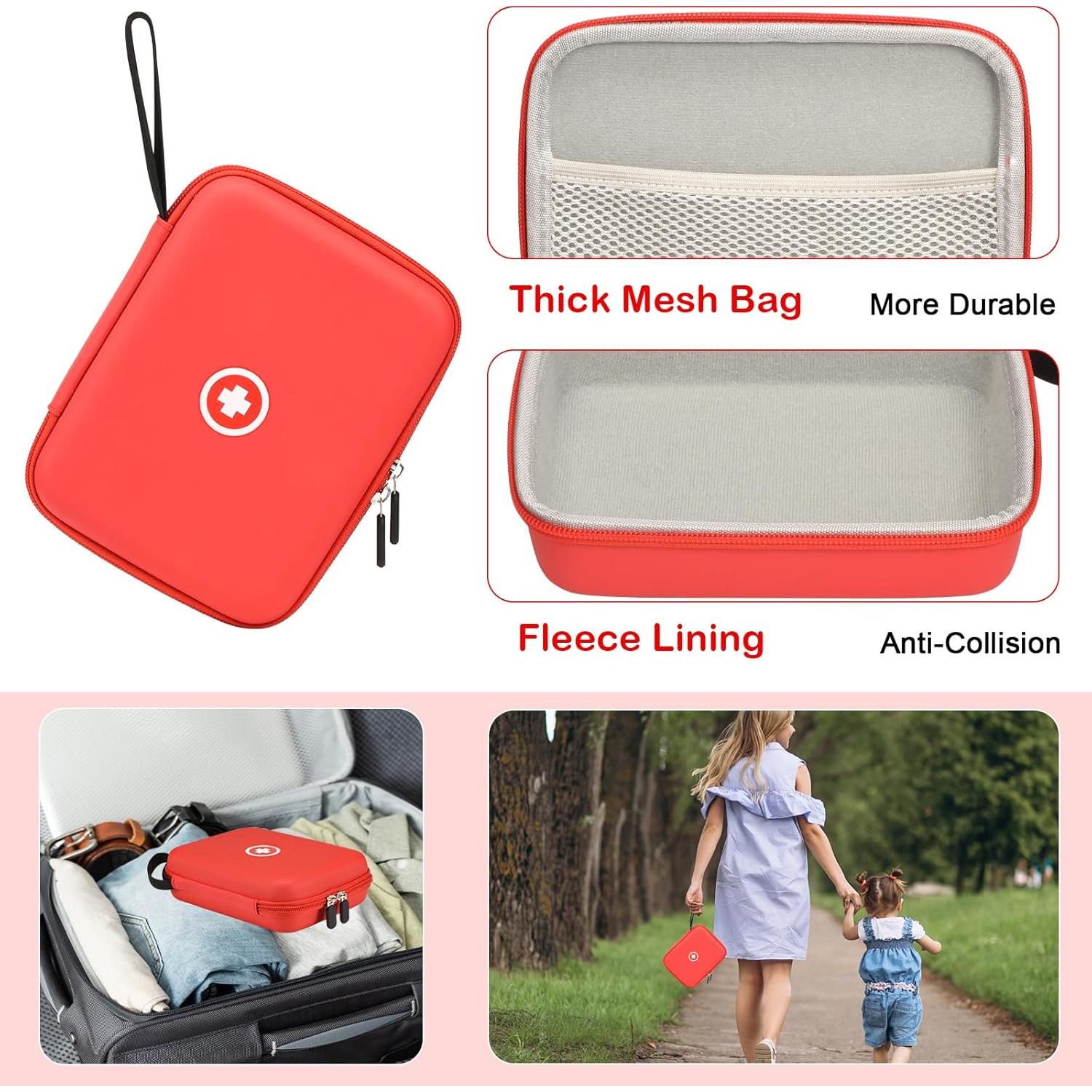 Funda Dura Fukumi para Inhalador y Accesorios de Asma