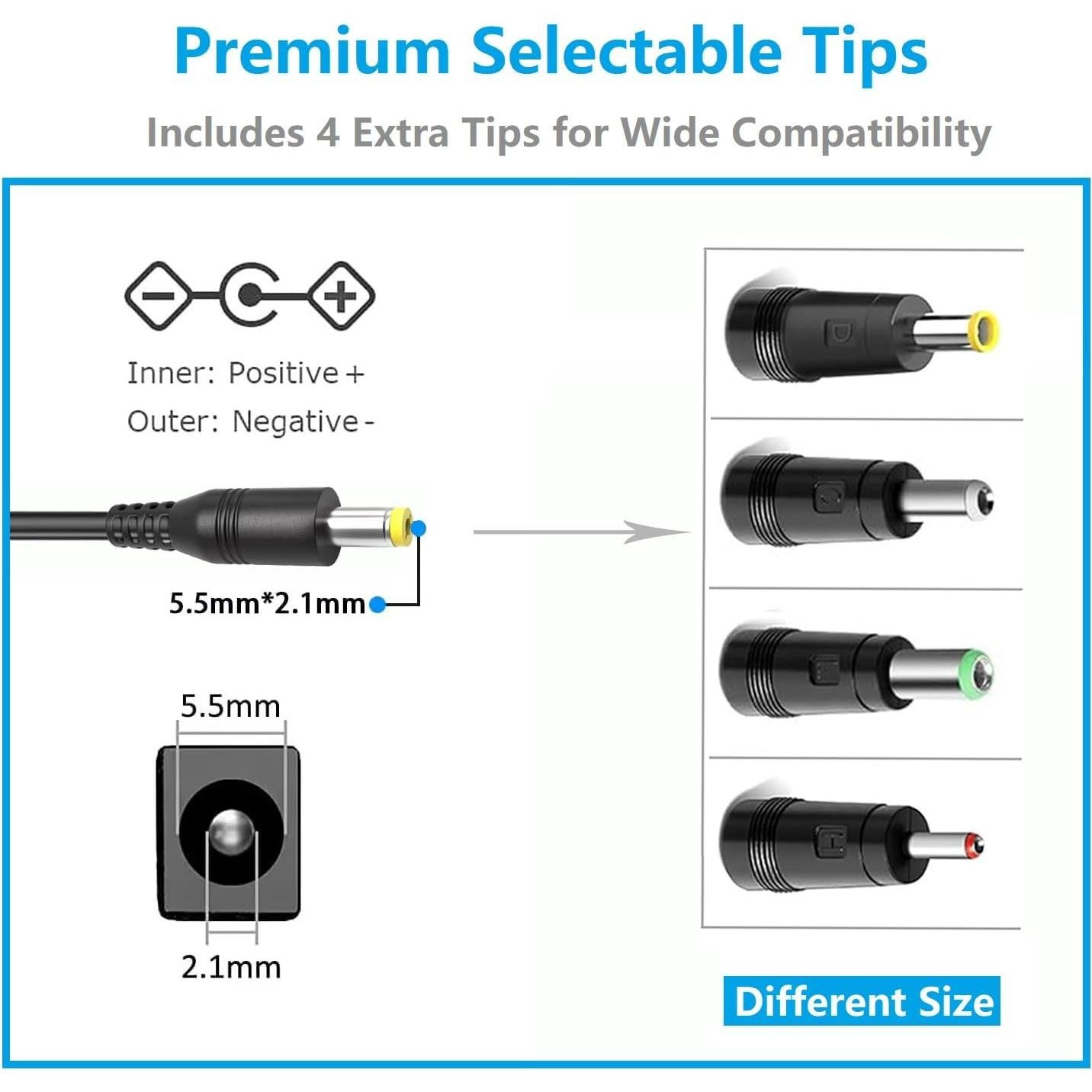 Cargador Universal 90W para Estaciones de Energía Portátil