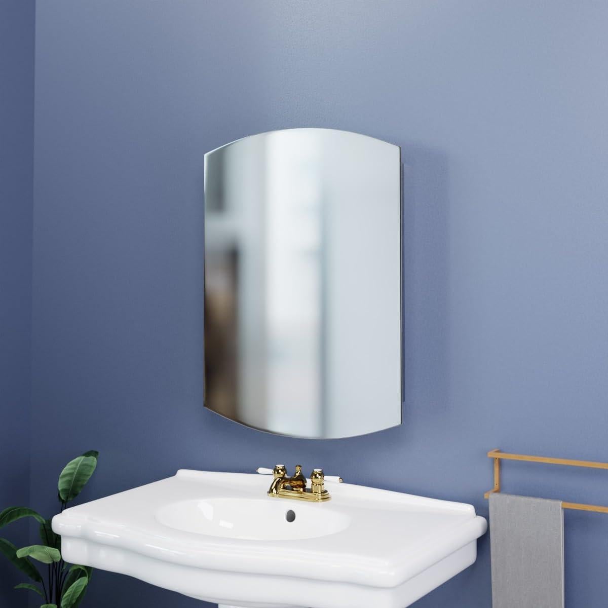 Armario de Medicina Renovators Supply 24x16 cm Espejado