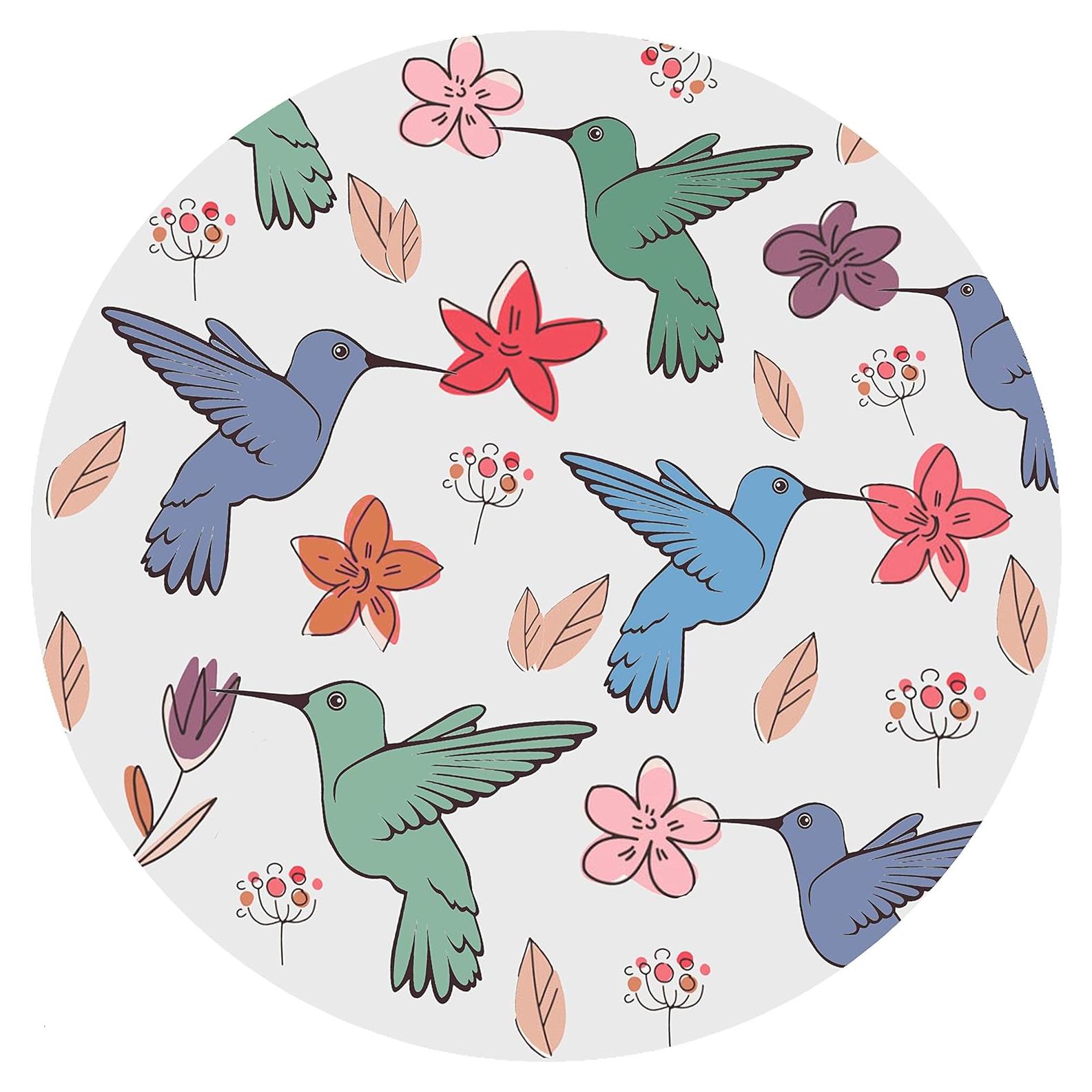 Abrebotellas de Silicona Andreas Colibrí Floral Antideslizante