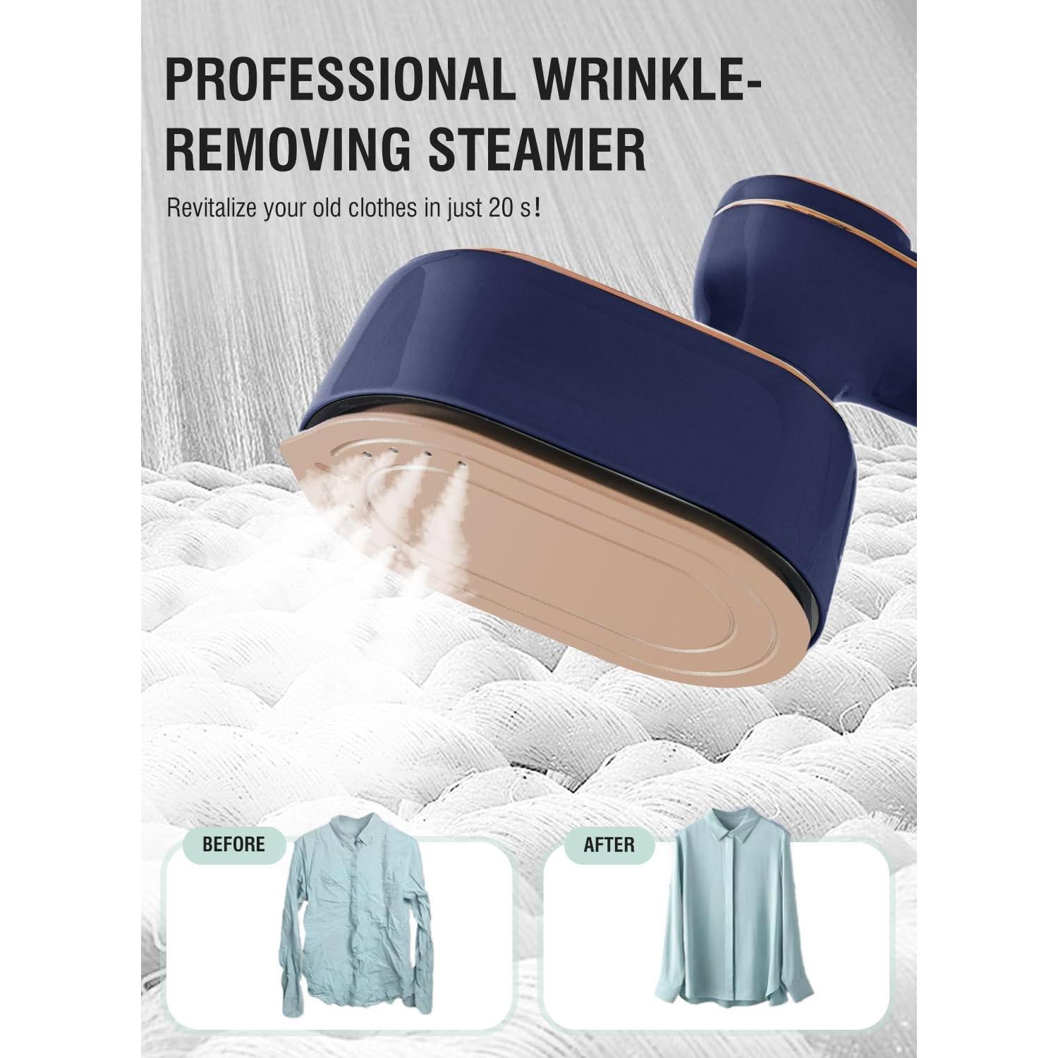 Plancha de Viaje Plegable Tenhitoys 1000W con Pantalla LED